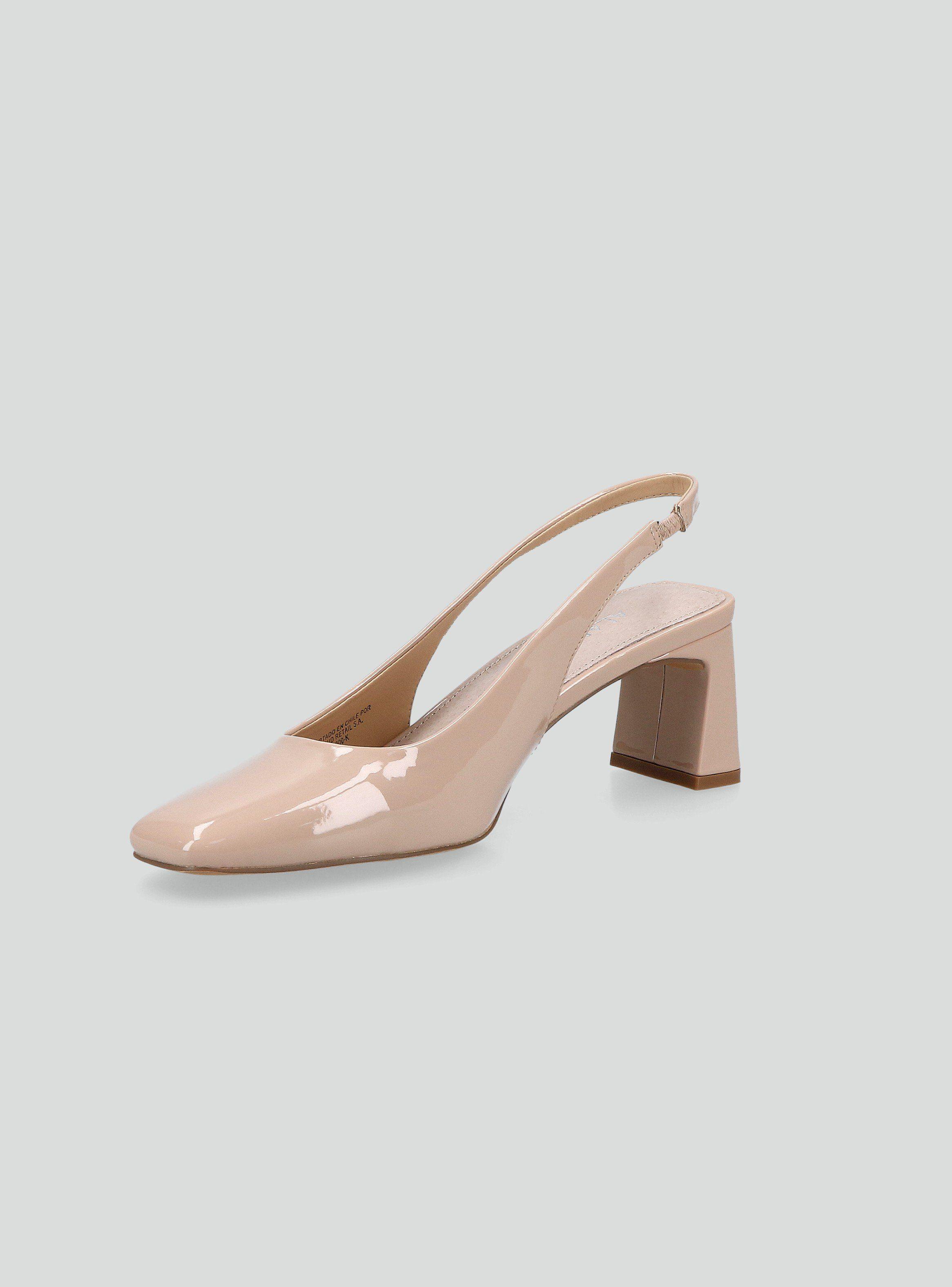 Zapato de Vestir Efecto Cuero Craquelado Mujer-2
