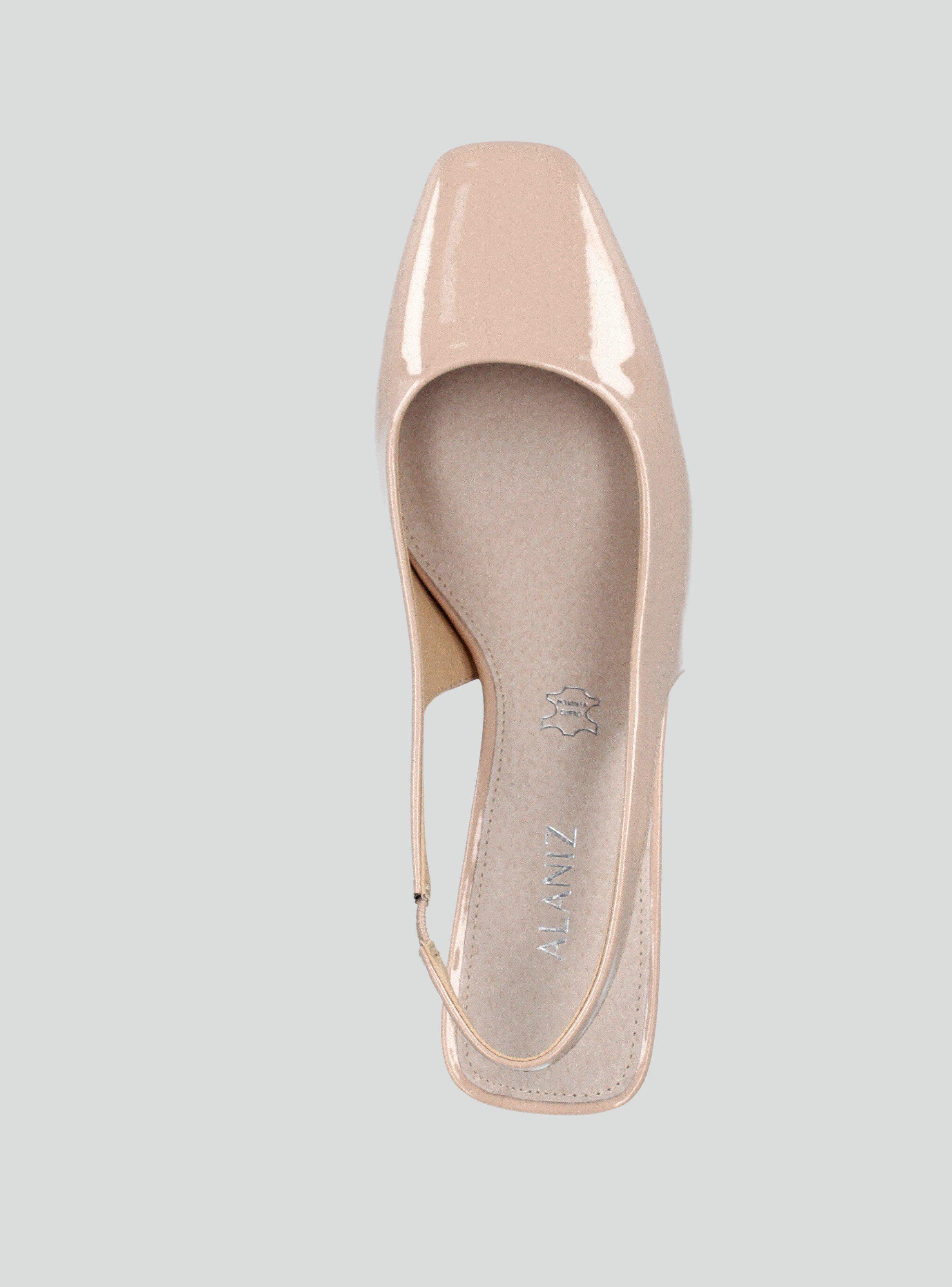 Zapato de Vestir Efecto Cuero Craquelado Mujer-3