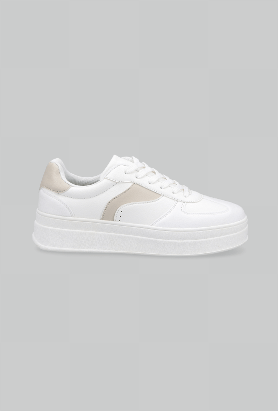 Zapatilla Urbana Retro Plataforma Mujer-4