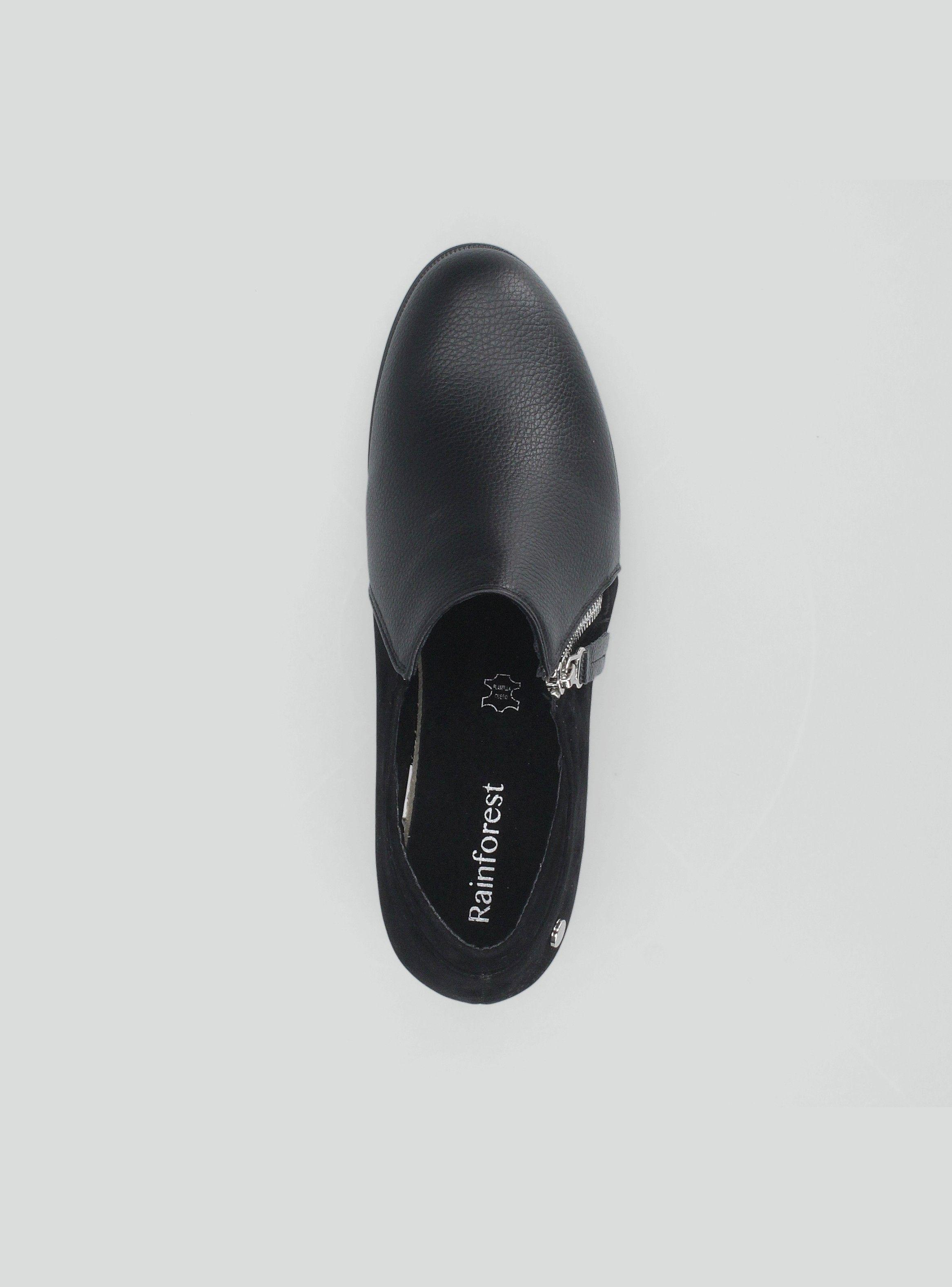 Zapato Casual con Taco y Cierre Lateral Mujer-4