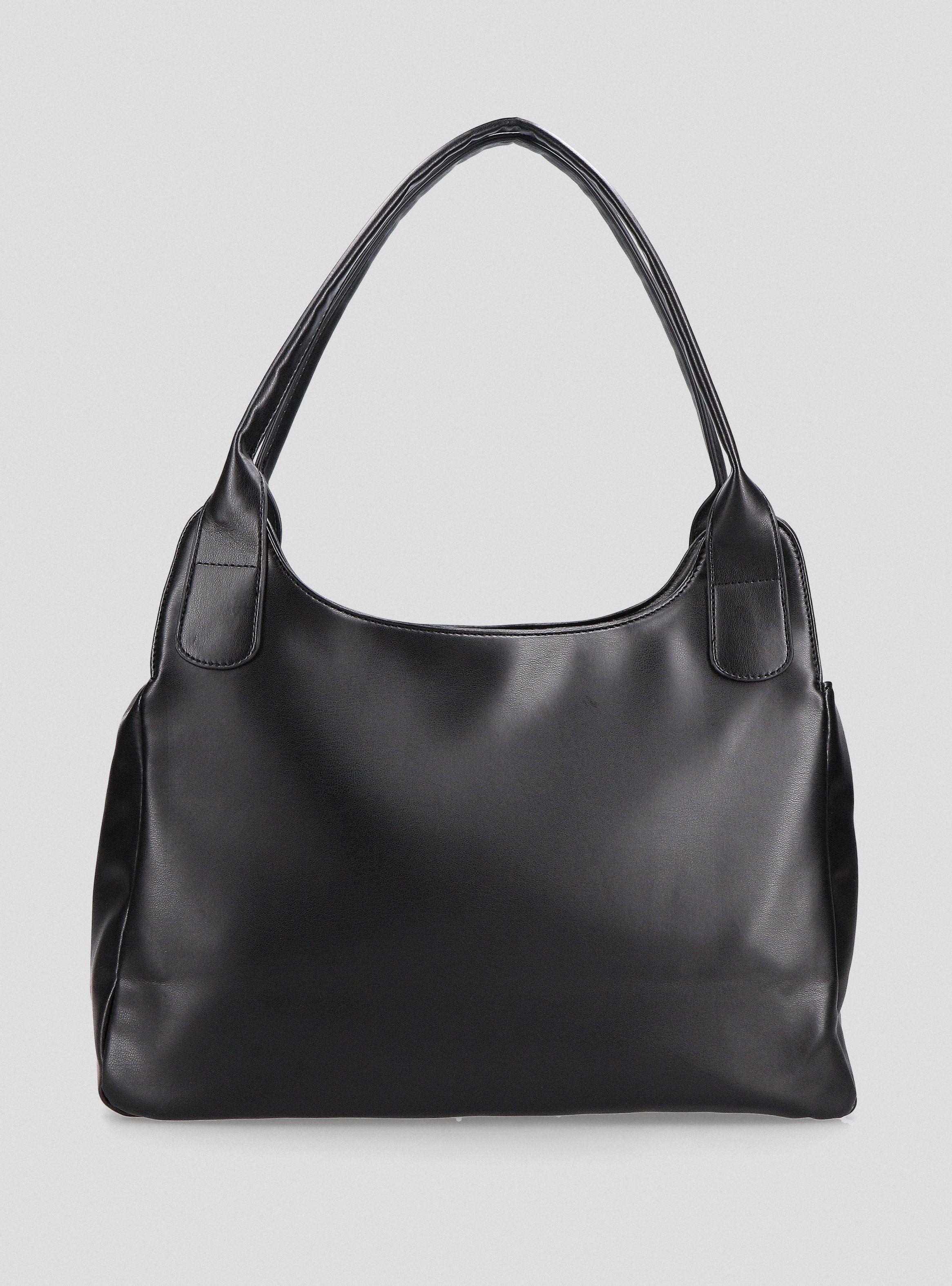 Cartera Tote Tachas y Cierre-4