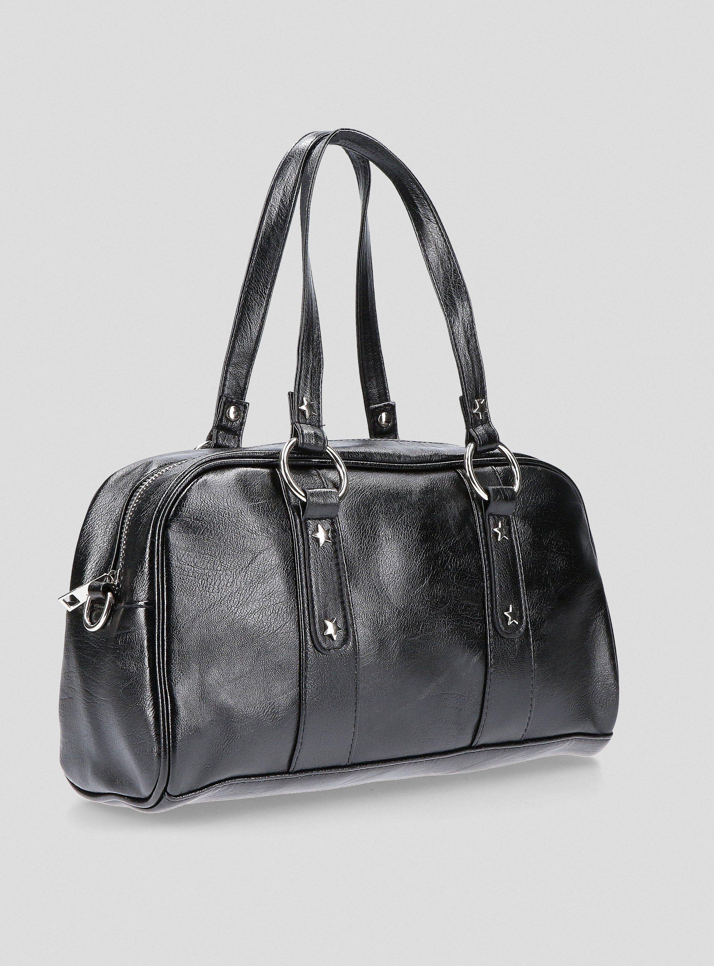 Cartera Tipo Bowling con Tachas-3