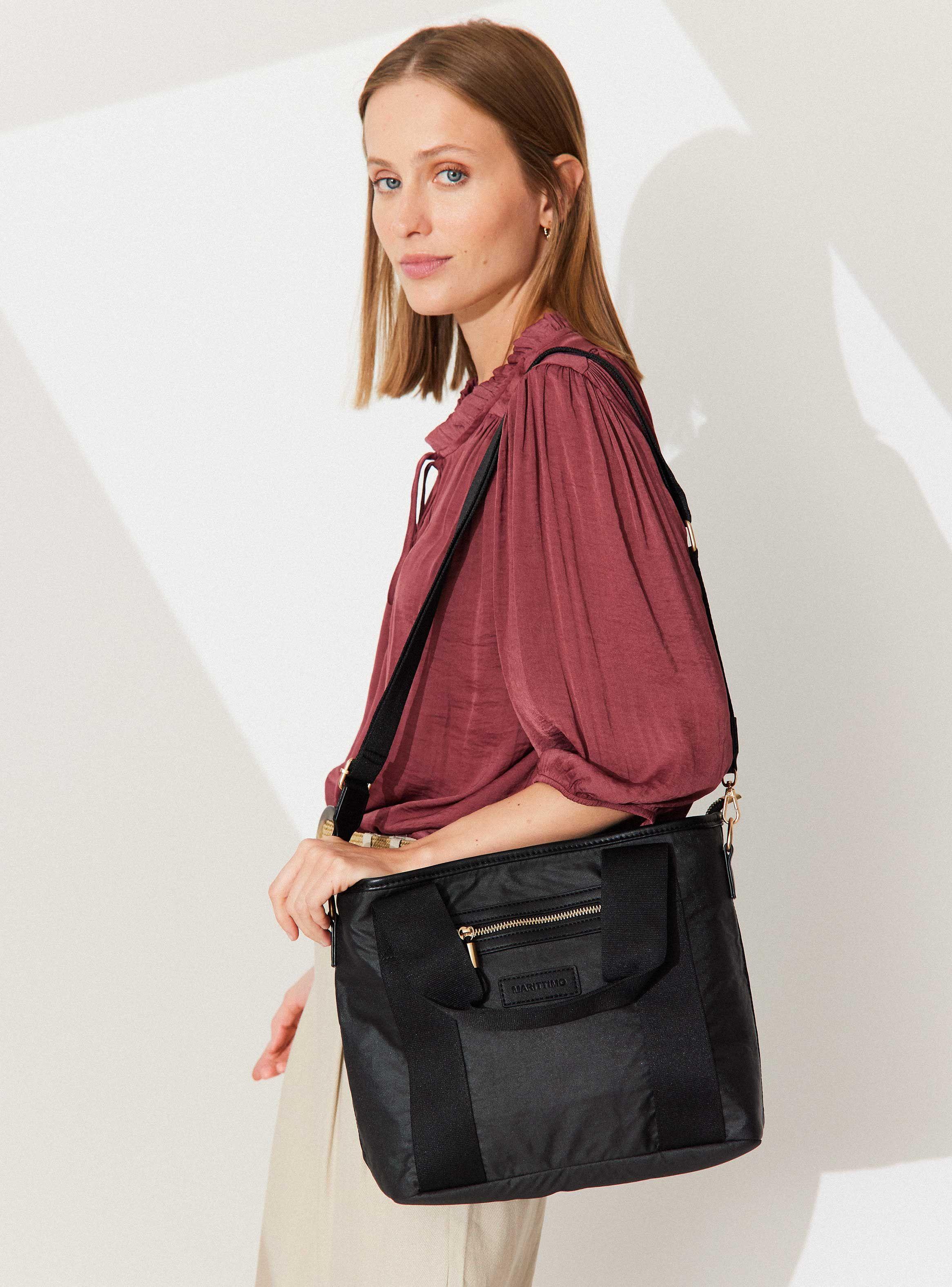 Cartera Tote Bag Efecto Engomado-0