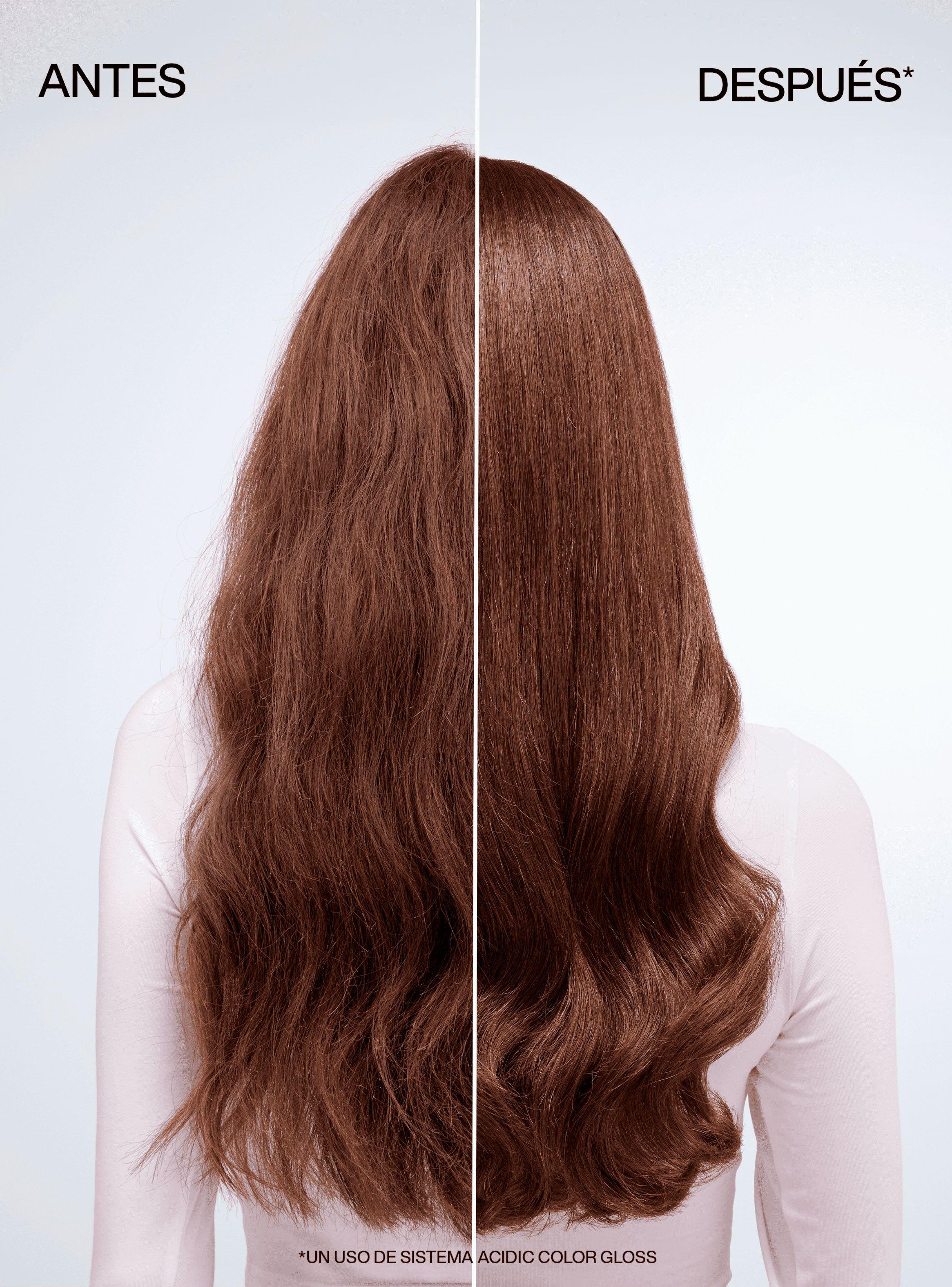 Set Brillo Intenso Cabello con Color Acidic Shampoo 300ml + 75 ml + Acond 300ml + 50ml + Spray 30ml-3