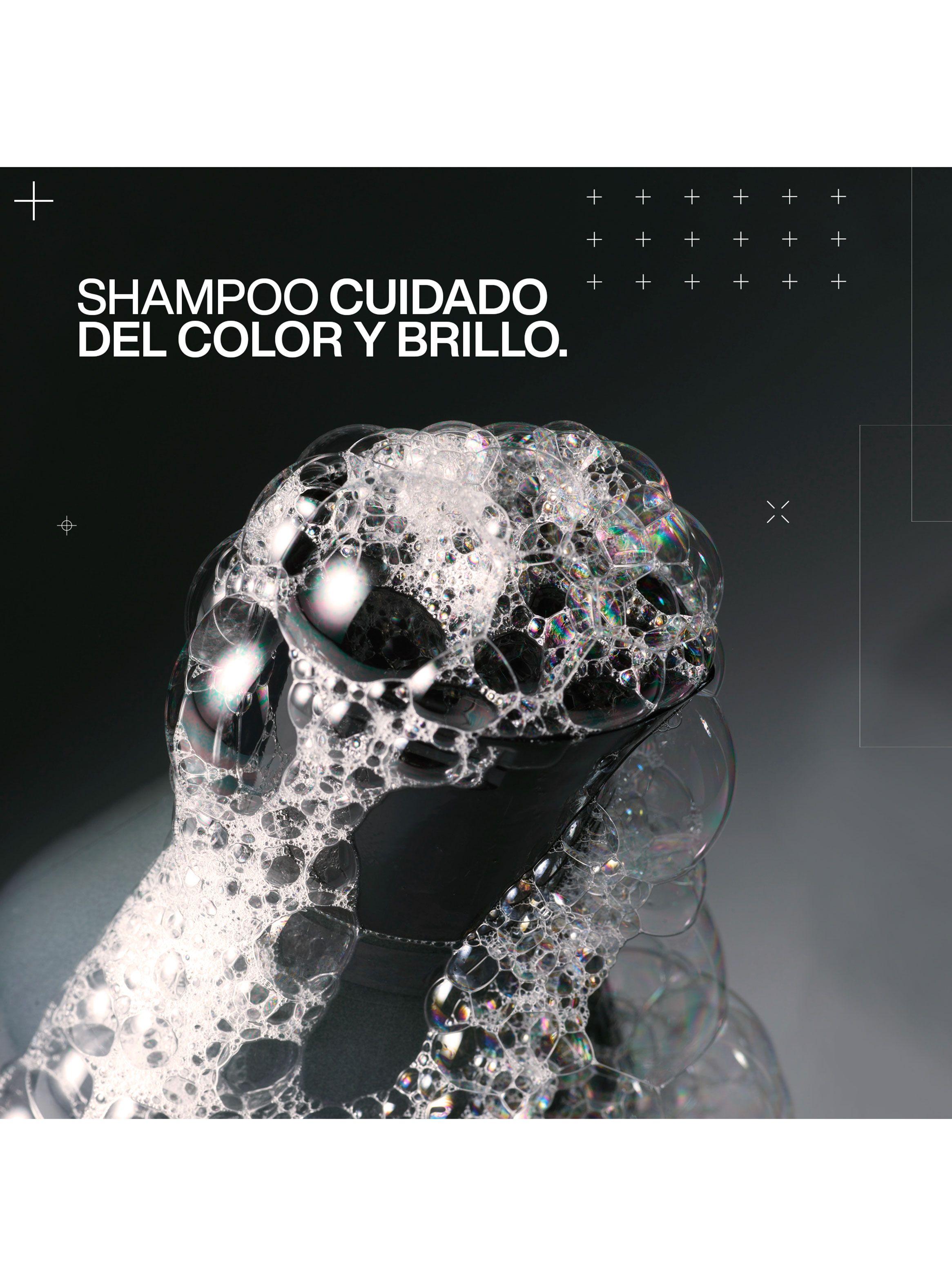 Set Brillo Intenso Cabello con Color Acidic Color Gloss Shampoo Sin Sulfatos 500ml + 75 ml + Acondicionador 50ml + Spray One United 30ml-5