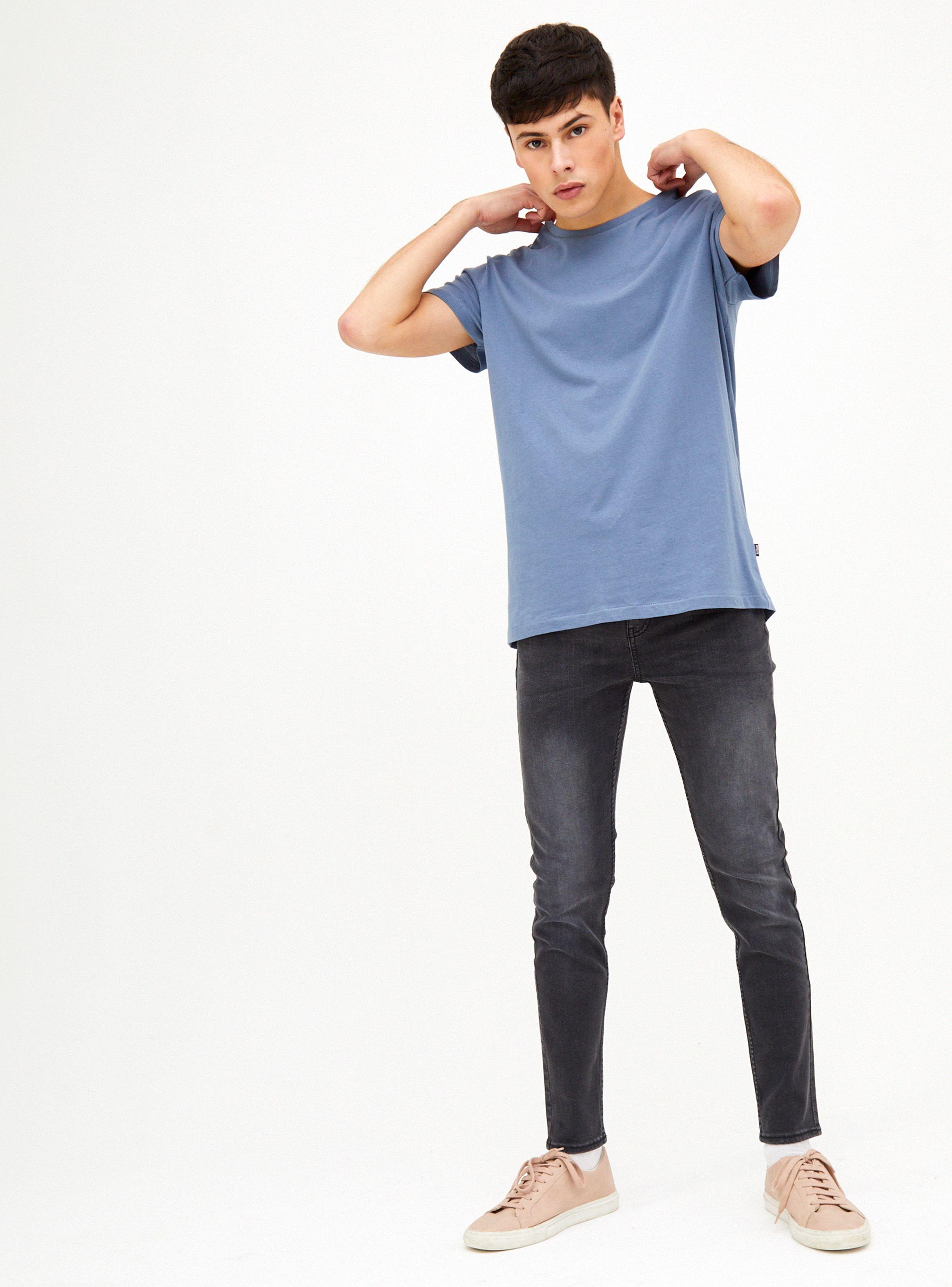 Jeans Opposite Fit Supper Skinny Gris Oscuro Opposite-3