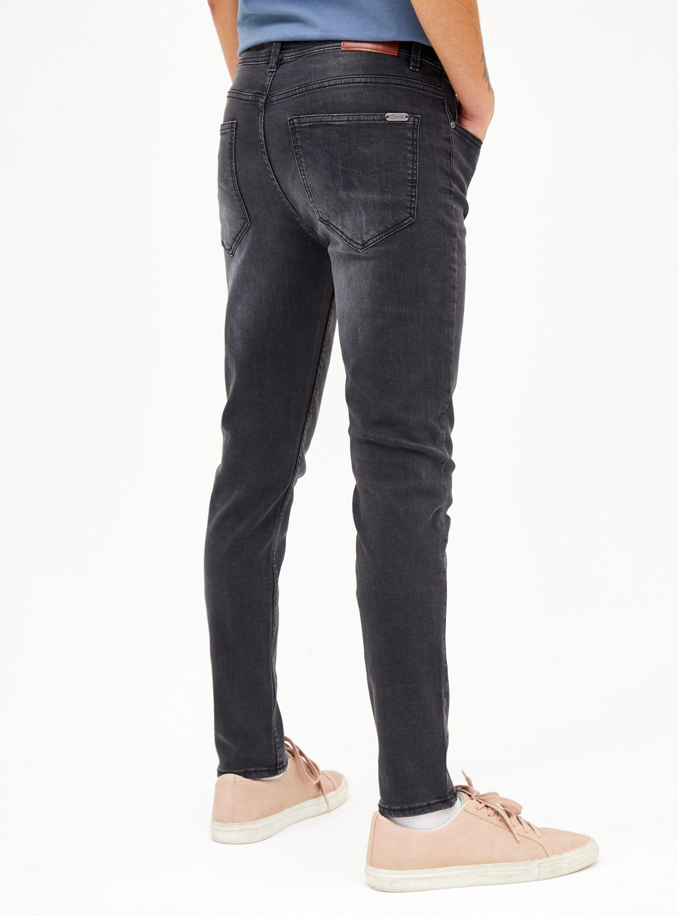 Jeans Opposite Fit Supper Skinny Gris Oscuro Opposite-1