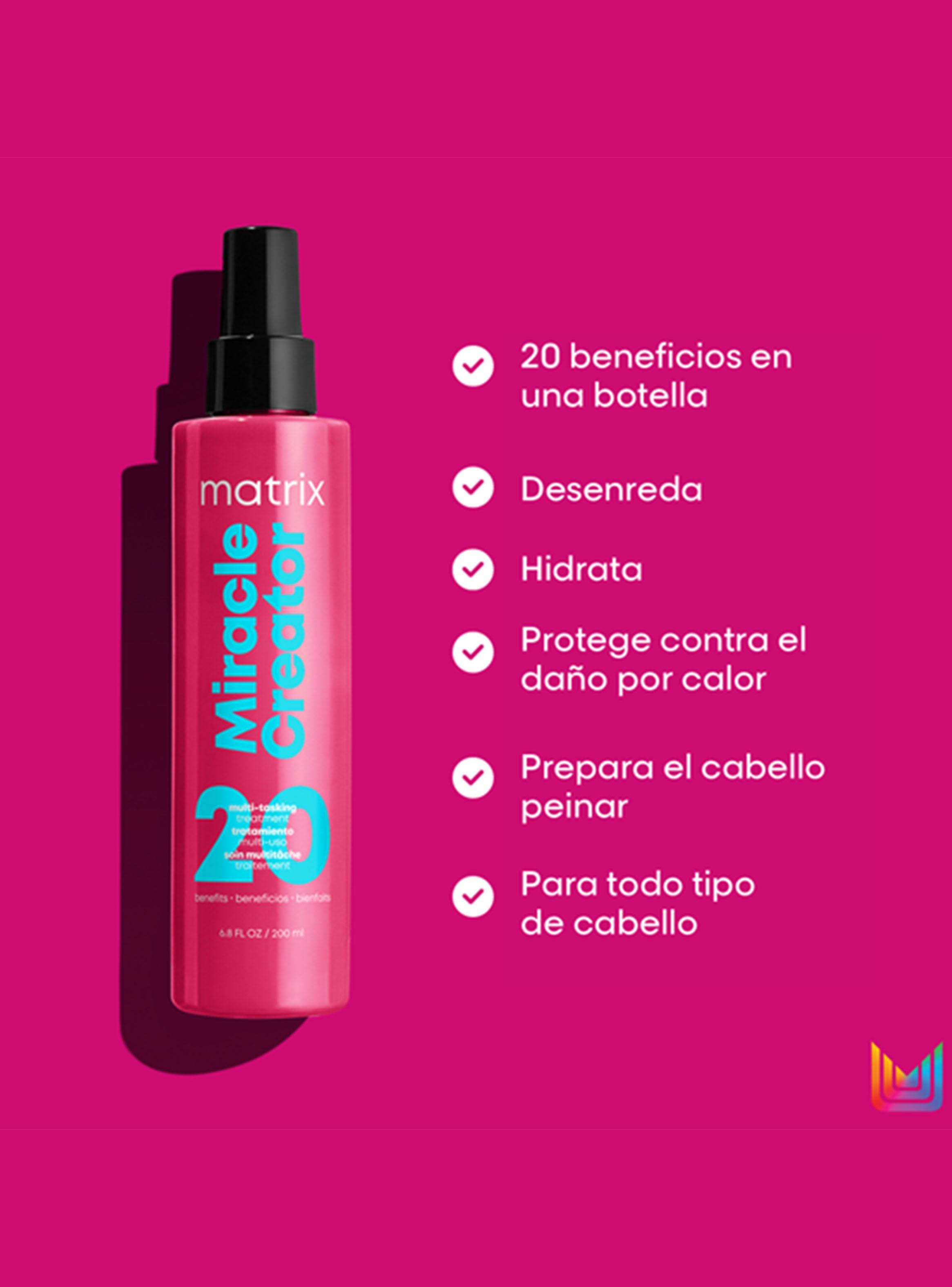 Shampoo Violeta Cabello Rubio y Gris 300 ml So Silver + Spray 20 Beneficios Miracle Creator 190 ml-1