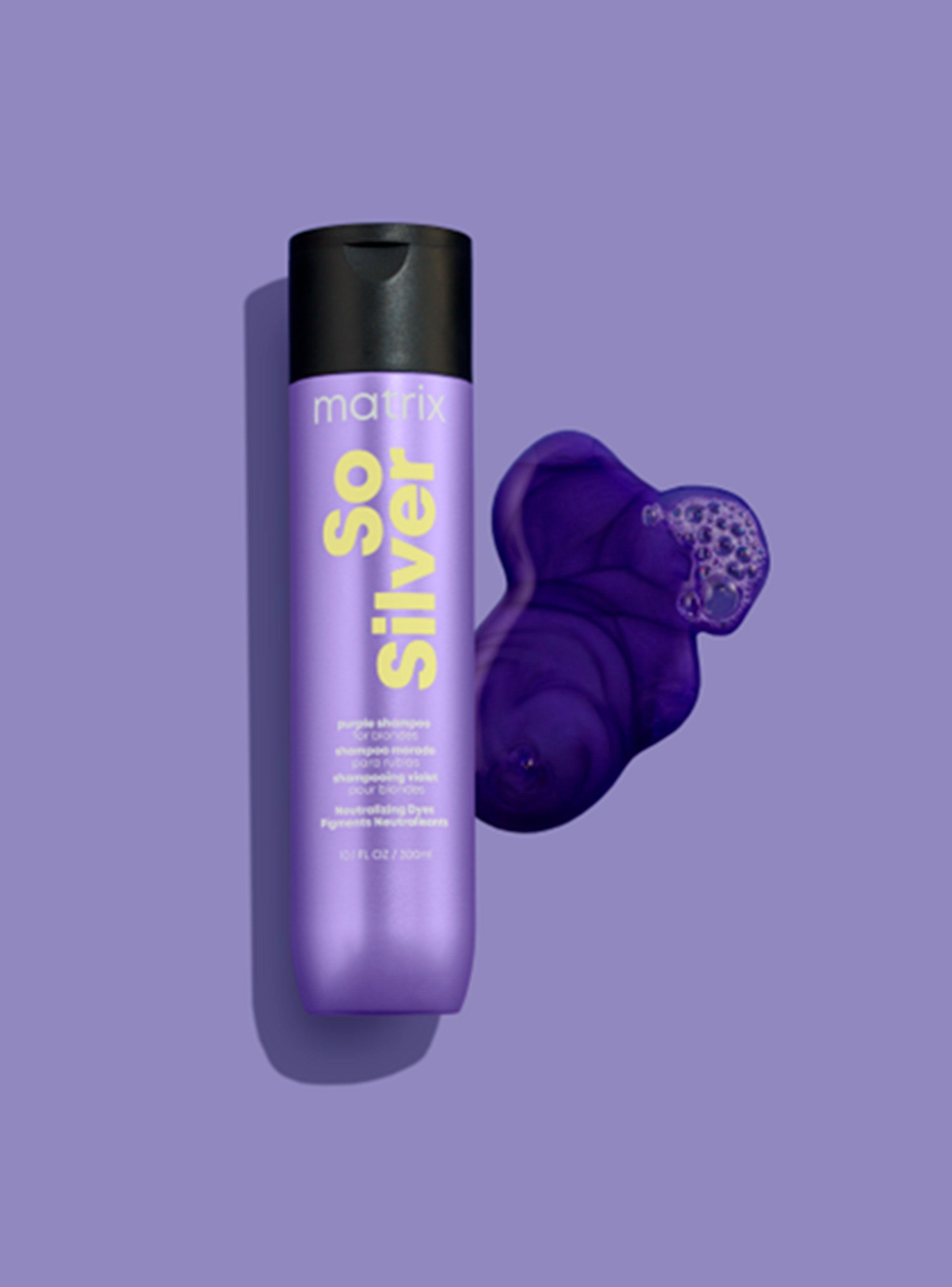 Set Shampoo Matizador Violeta 300 ml So Silver + Acondicionador Protección Color 300ml Keep Me Vivid-3