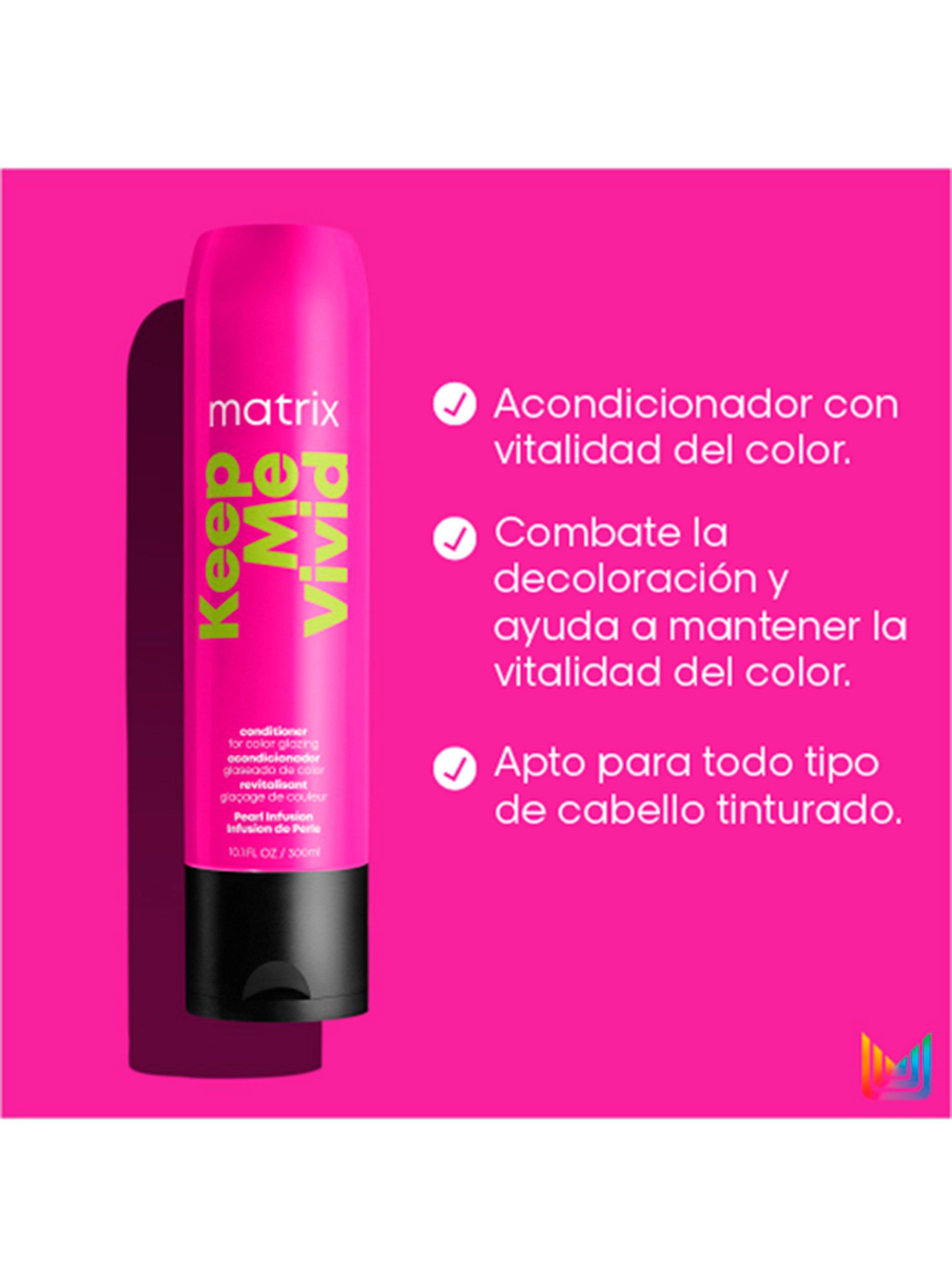 Set Shampoo Matizador Azul 300ml Brass Off + Acondicionador Protección Color 300ml Keep Me Vivid-2