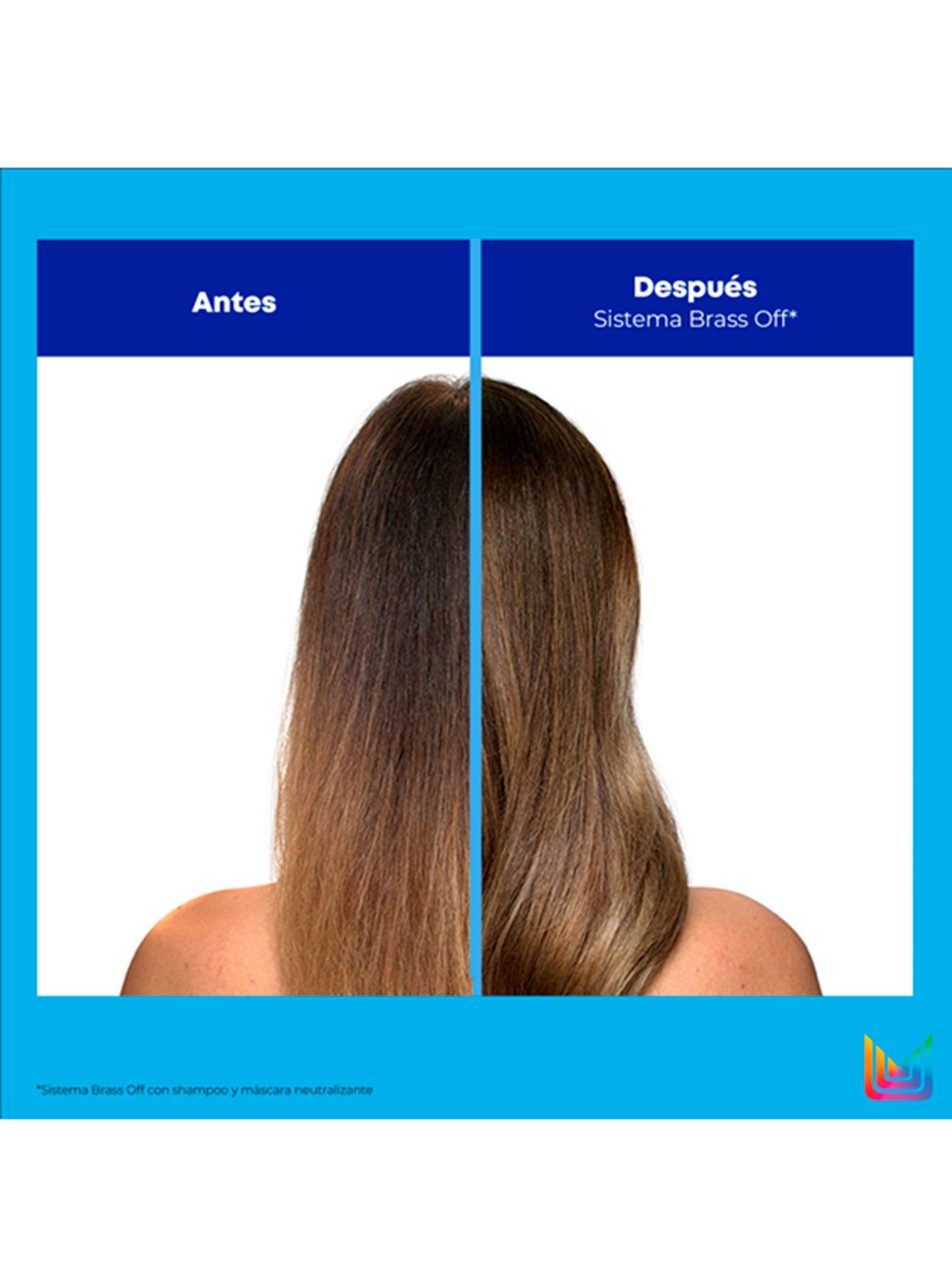 Set Shampoo Matizador Azul 300ml Brass Off + Acondicionador Protección Color 300ml Keep Me Vivid-5