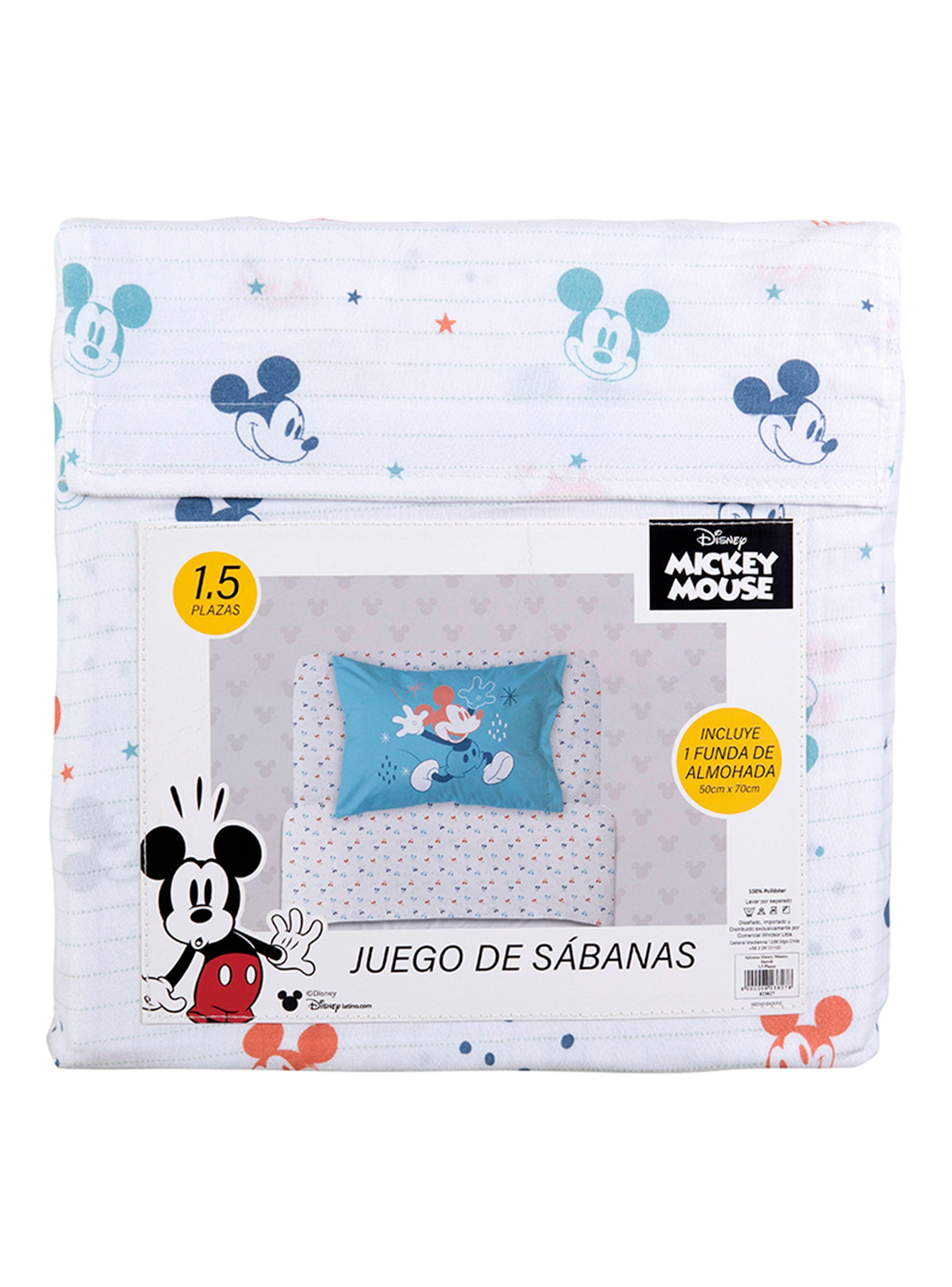 Juego de Sábanas Mickey Sketch 1.5 Plazas-2