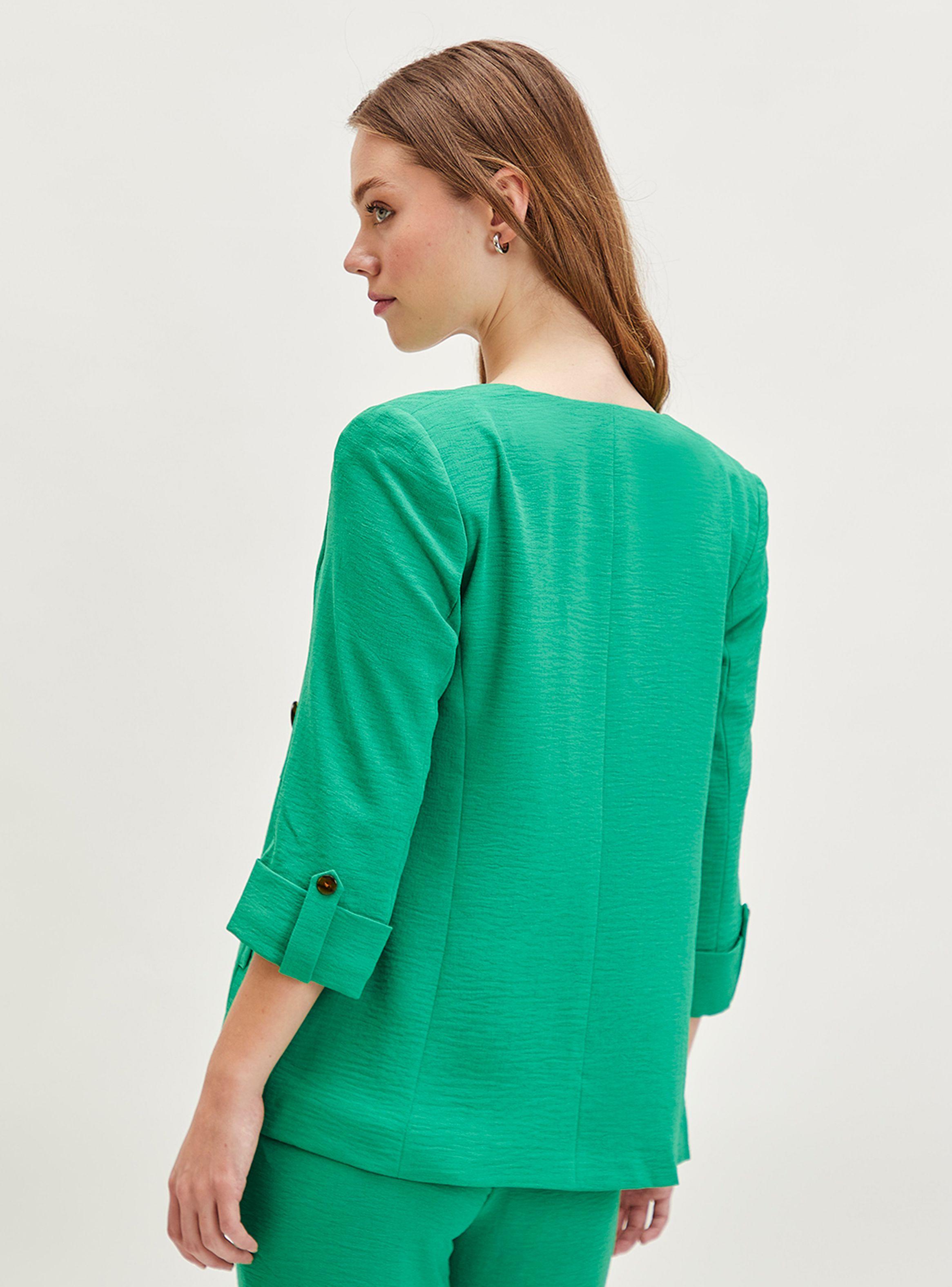 Blazer Liso Formal con Botón-1