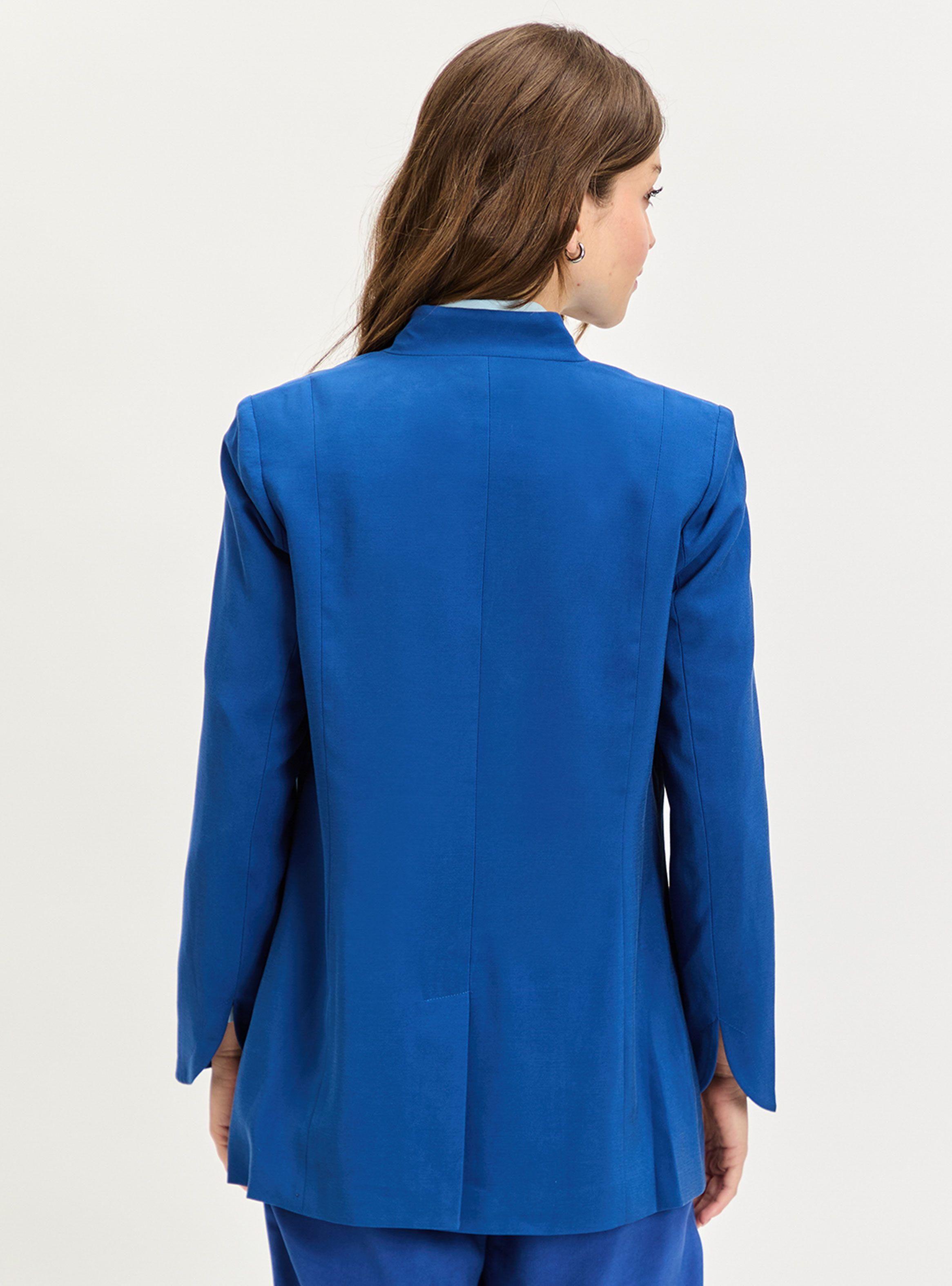 Blazer Liso Manga Larga Diseño Regular-1