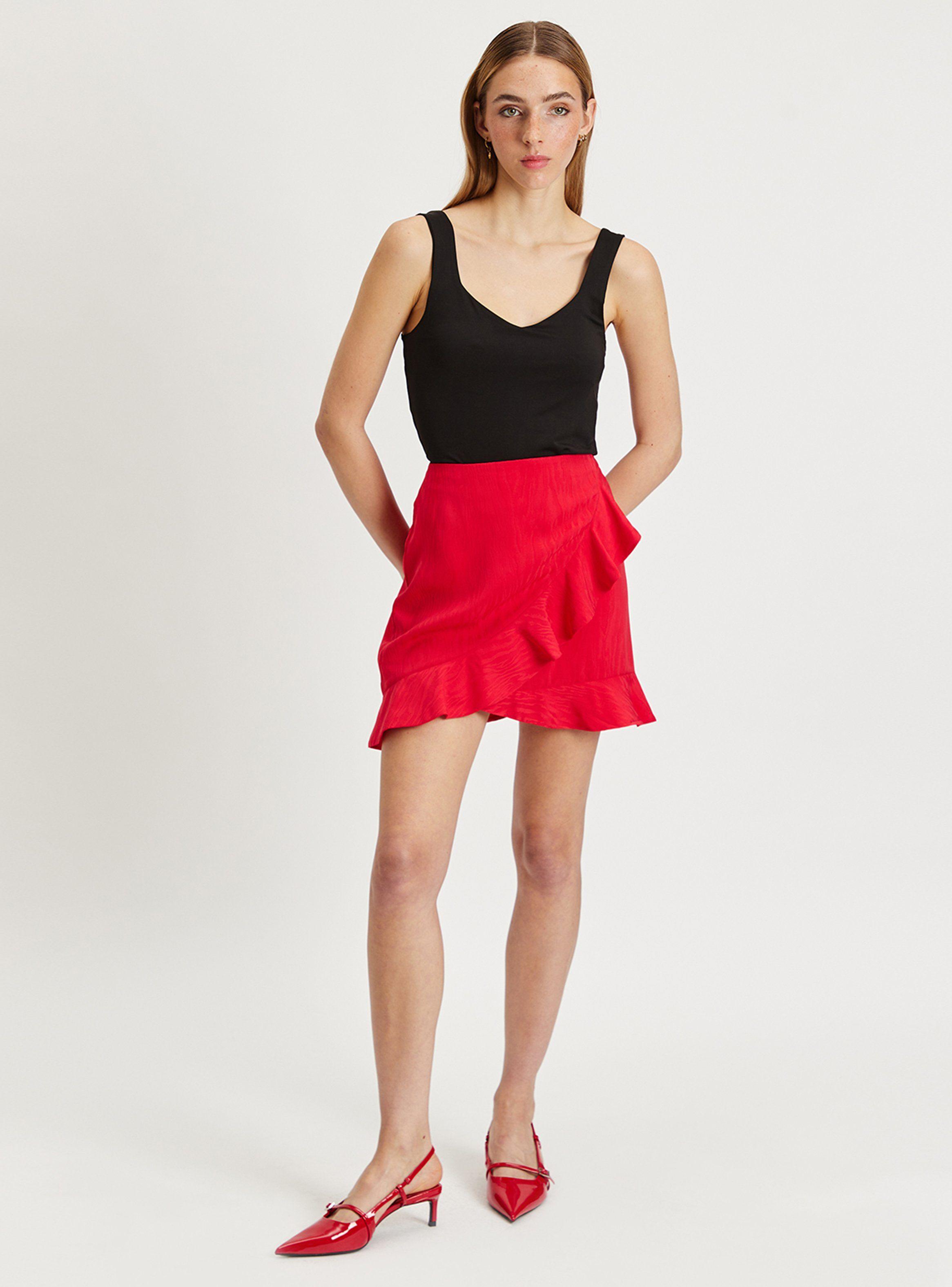 Falda Mini Lisa Regular Fit-3