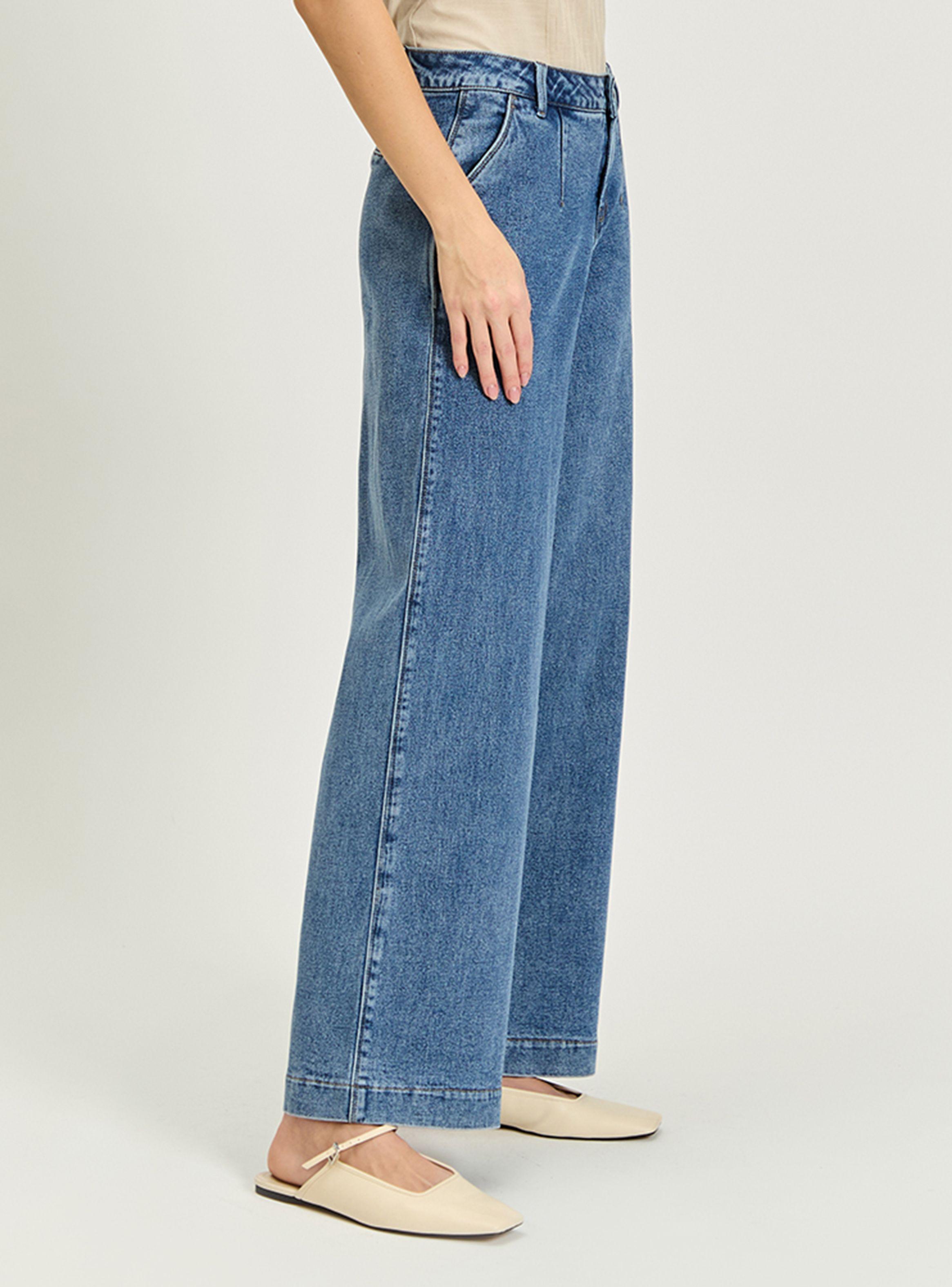 Jeans Liso Diseño Bolsillos-2