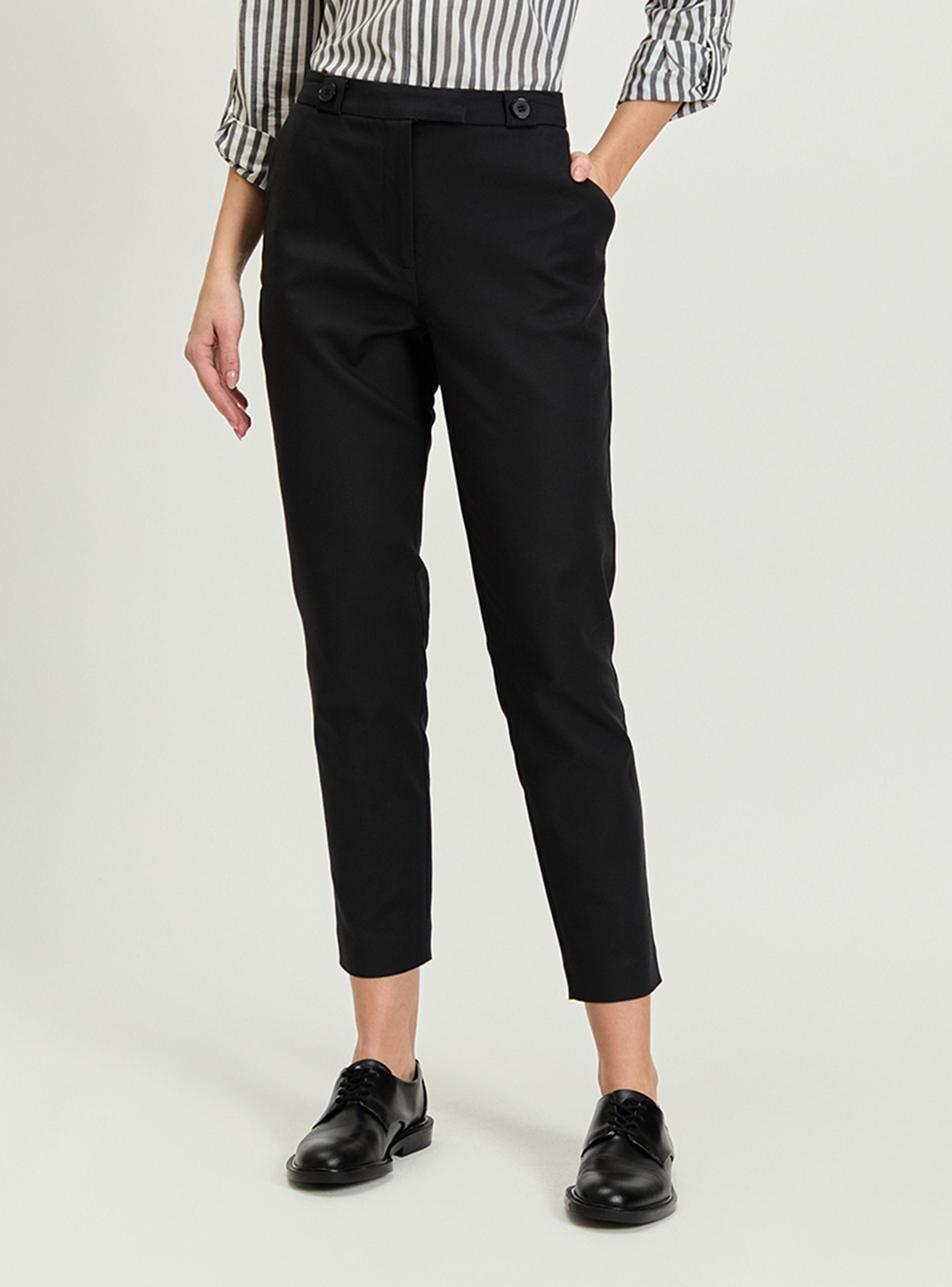 Pantalón Liso Skinny Fit Tiro Alto-0