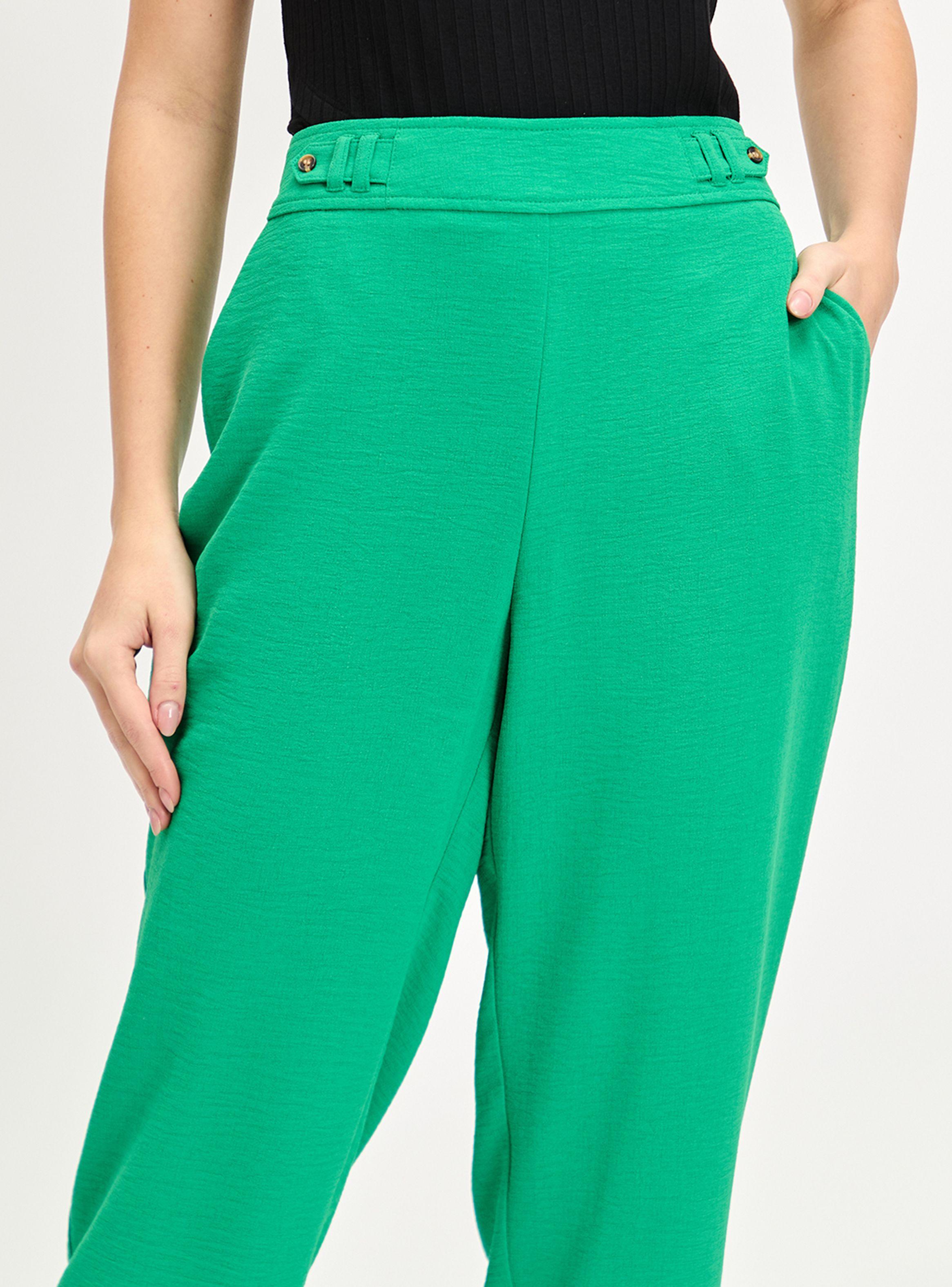 Pantalón Liso Palazzo Diseño Tiro Alto-2