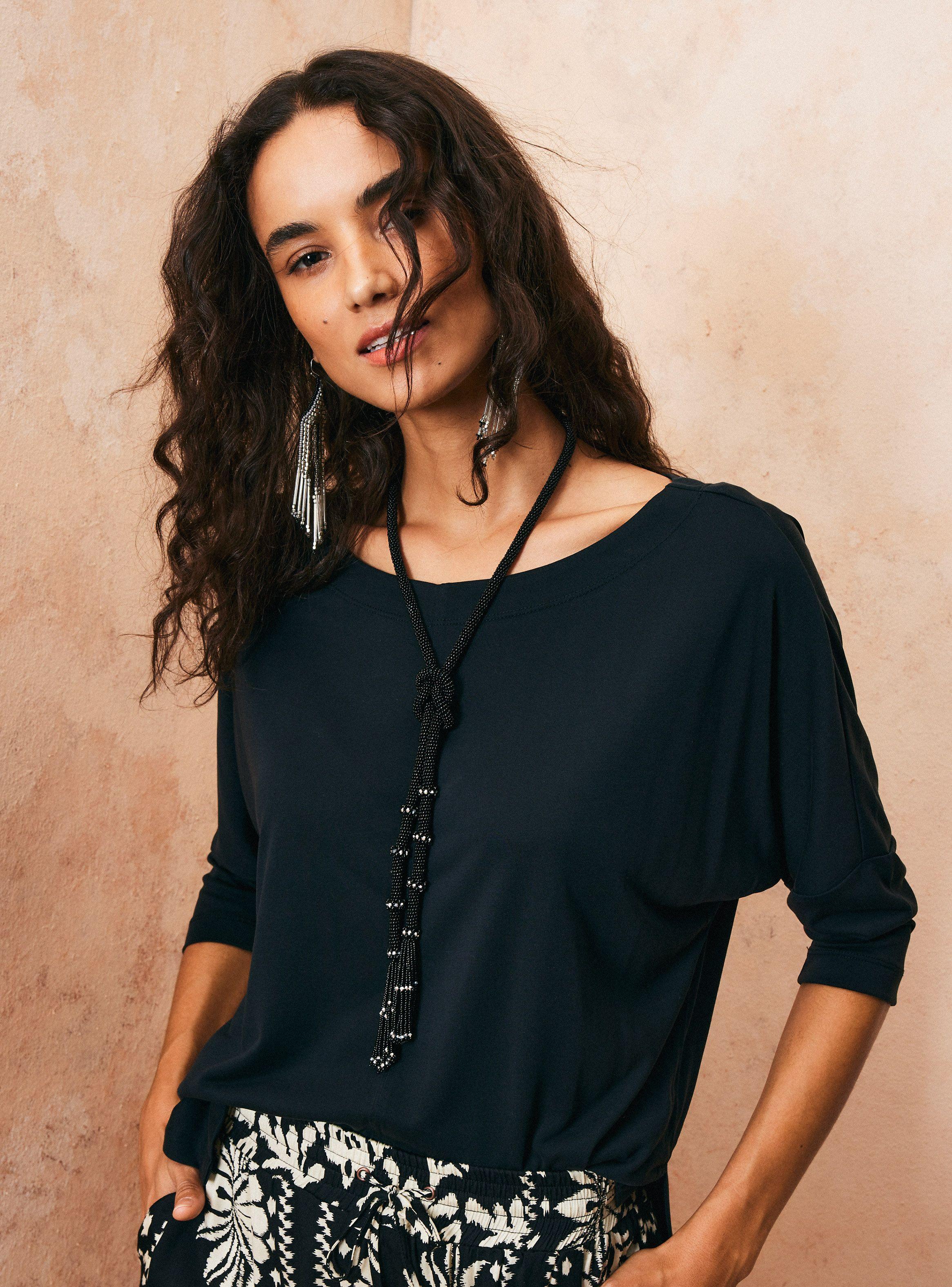 Polera Básica Tela Agamuzada-2