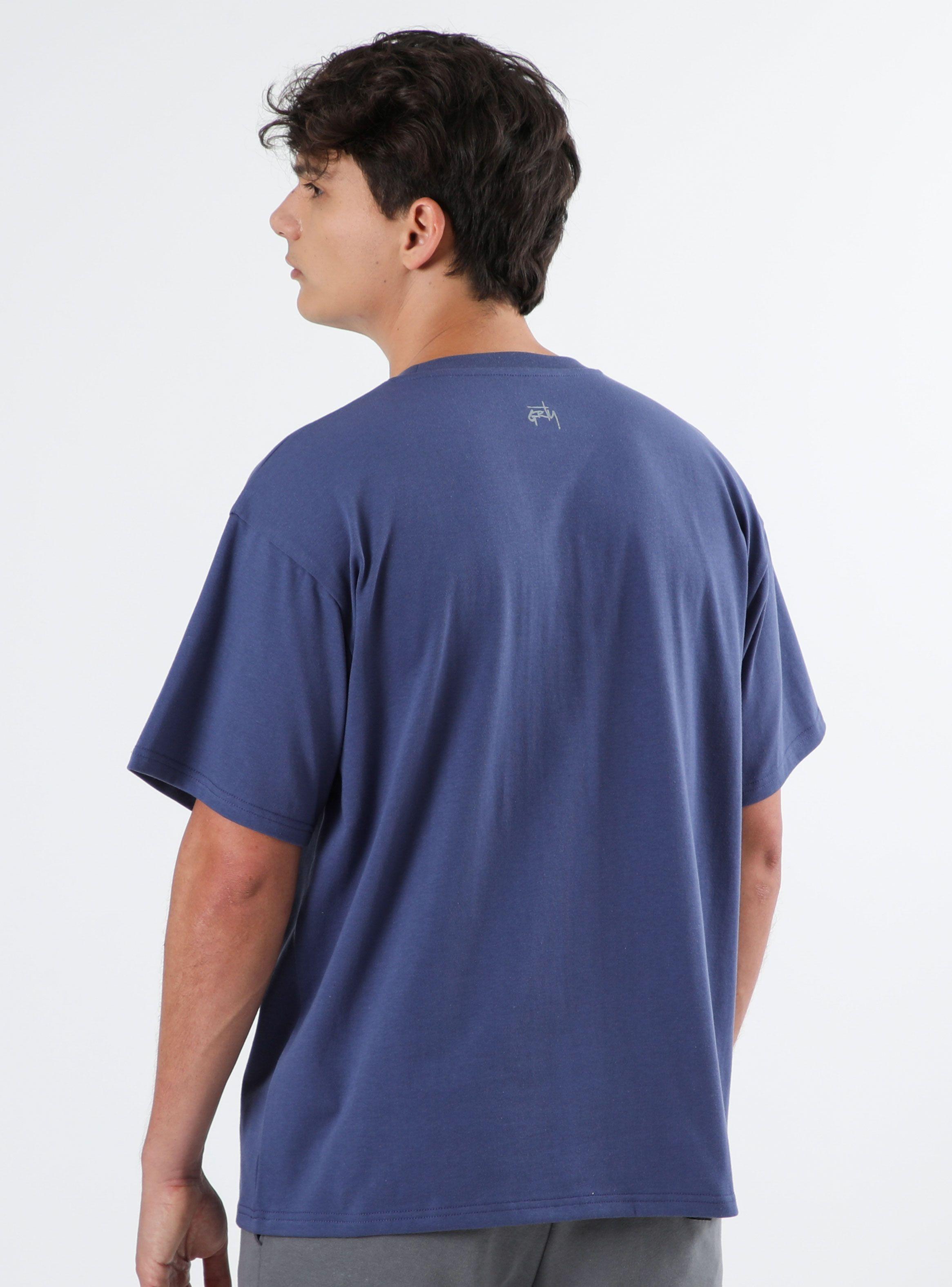 Polera Overiszed Estampado Collage-1