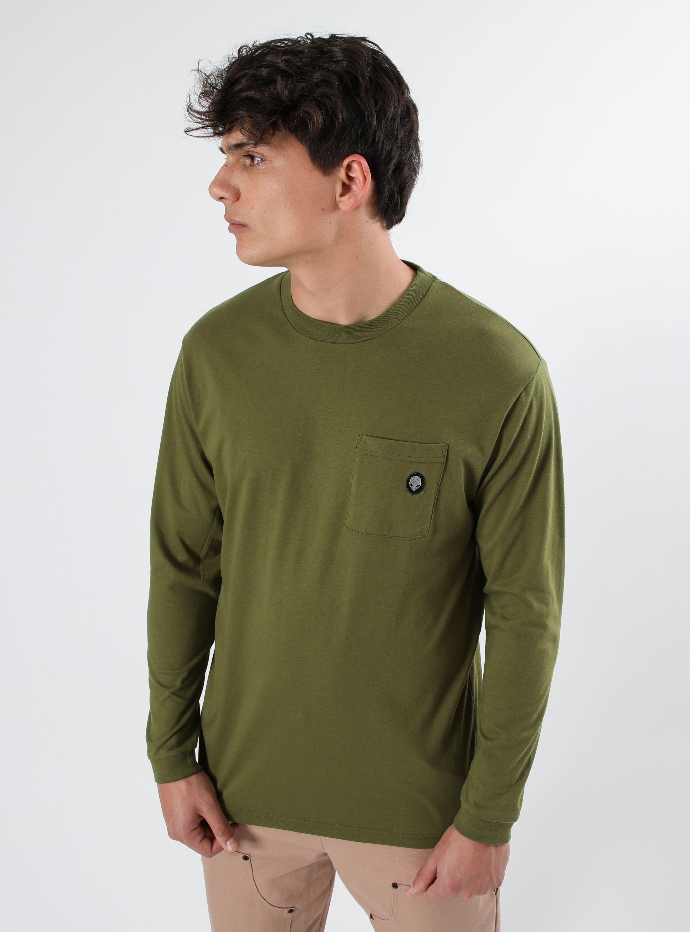 Polera Bolsillo Delantero Alien-2