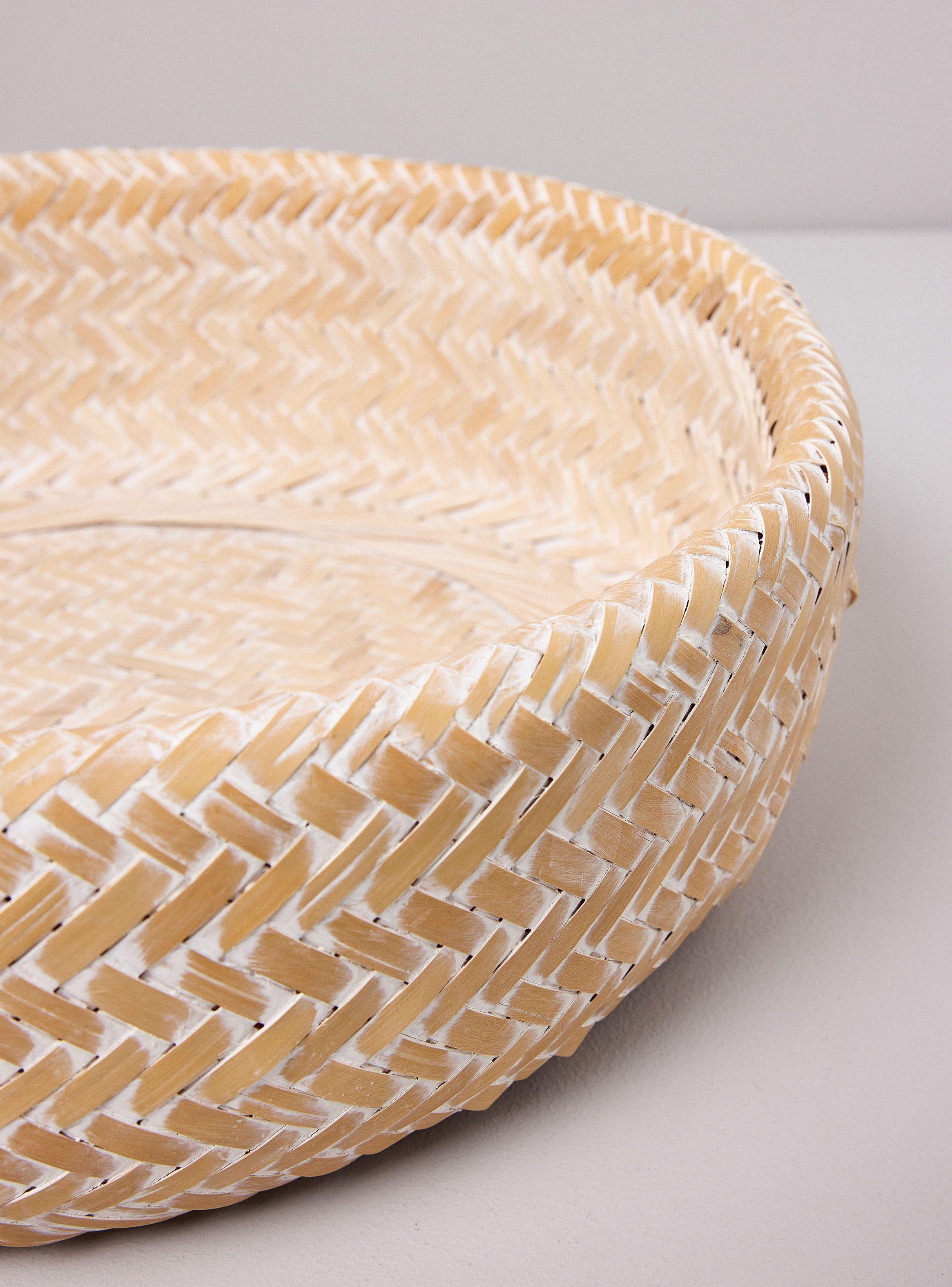 Canasto Bamboo Redondo S-2