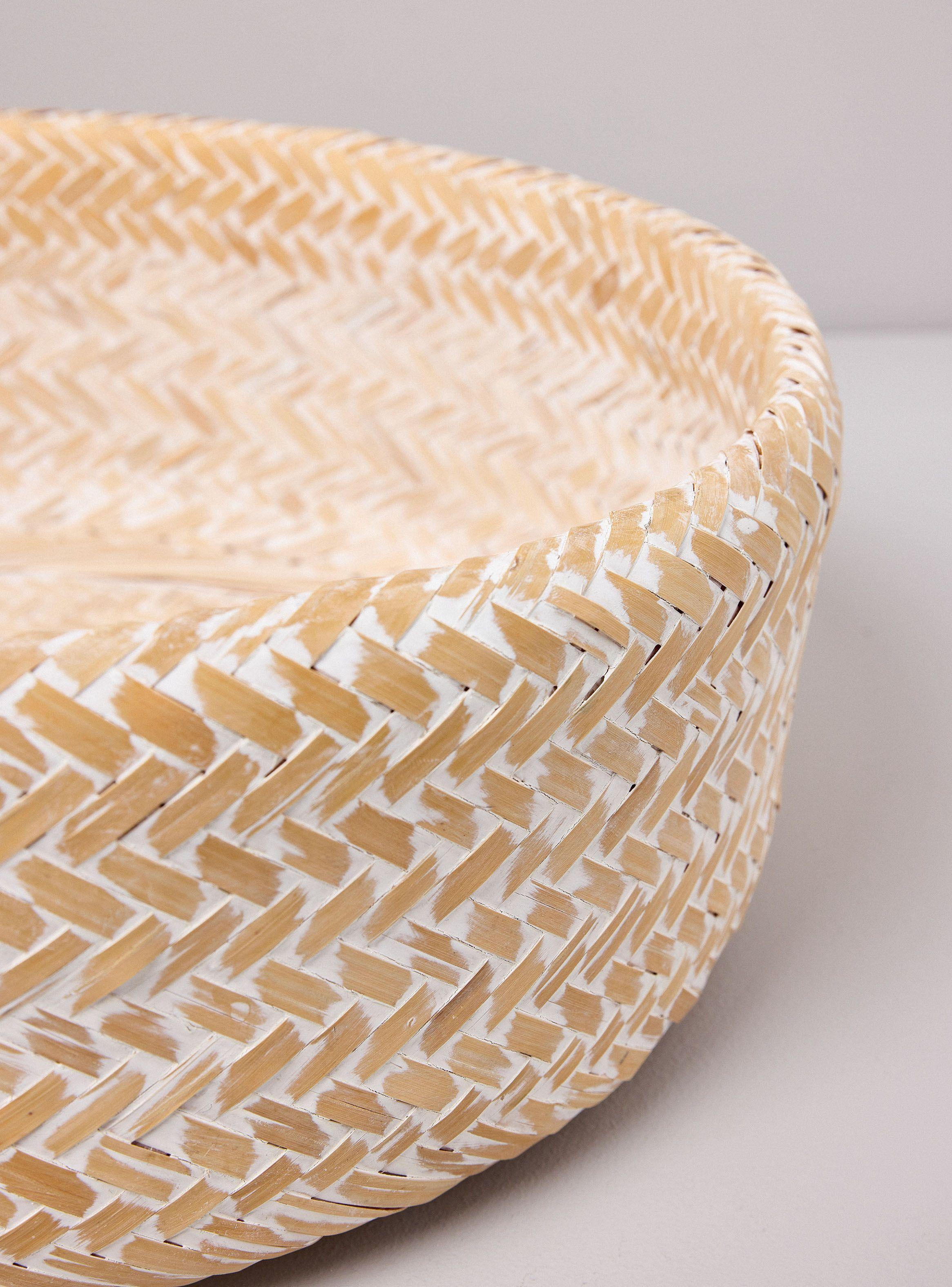 Canasto Bamboo Redondo M-2