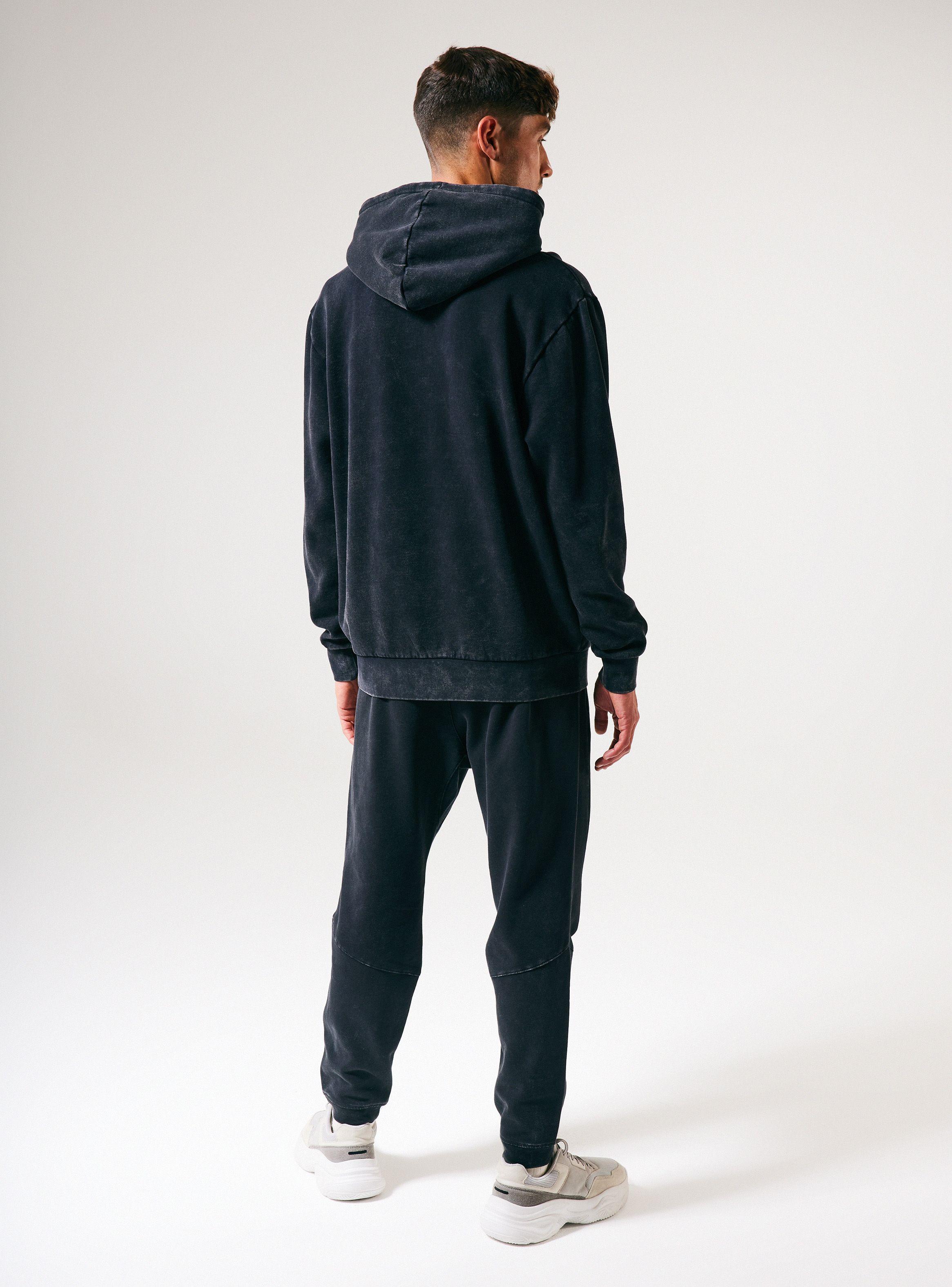 Polerón Hoodie Color Desgastado-5