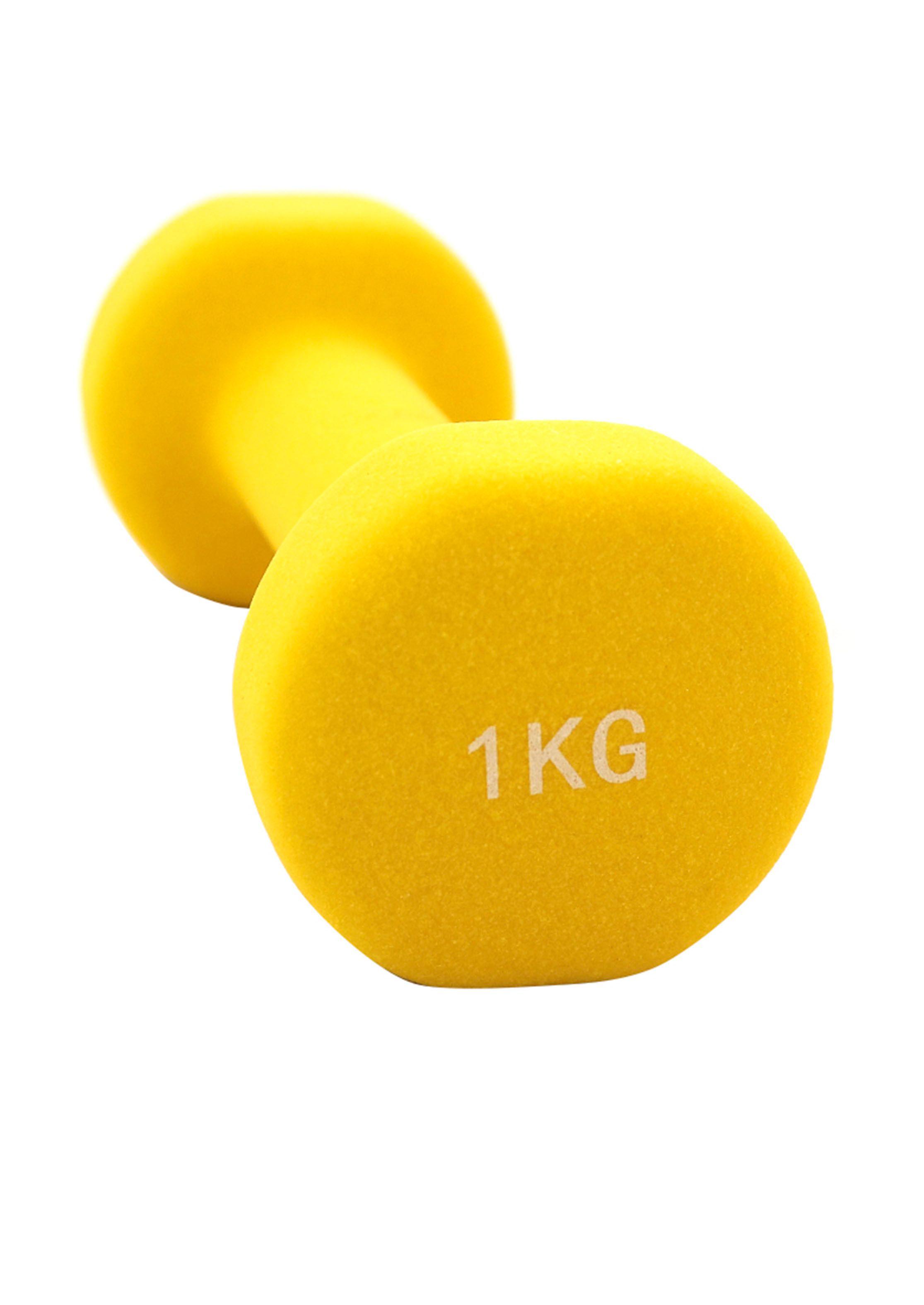 Par JKS Mancuerna de Neopreno 2 x 1 kg-5