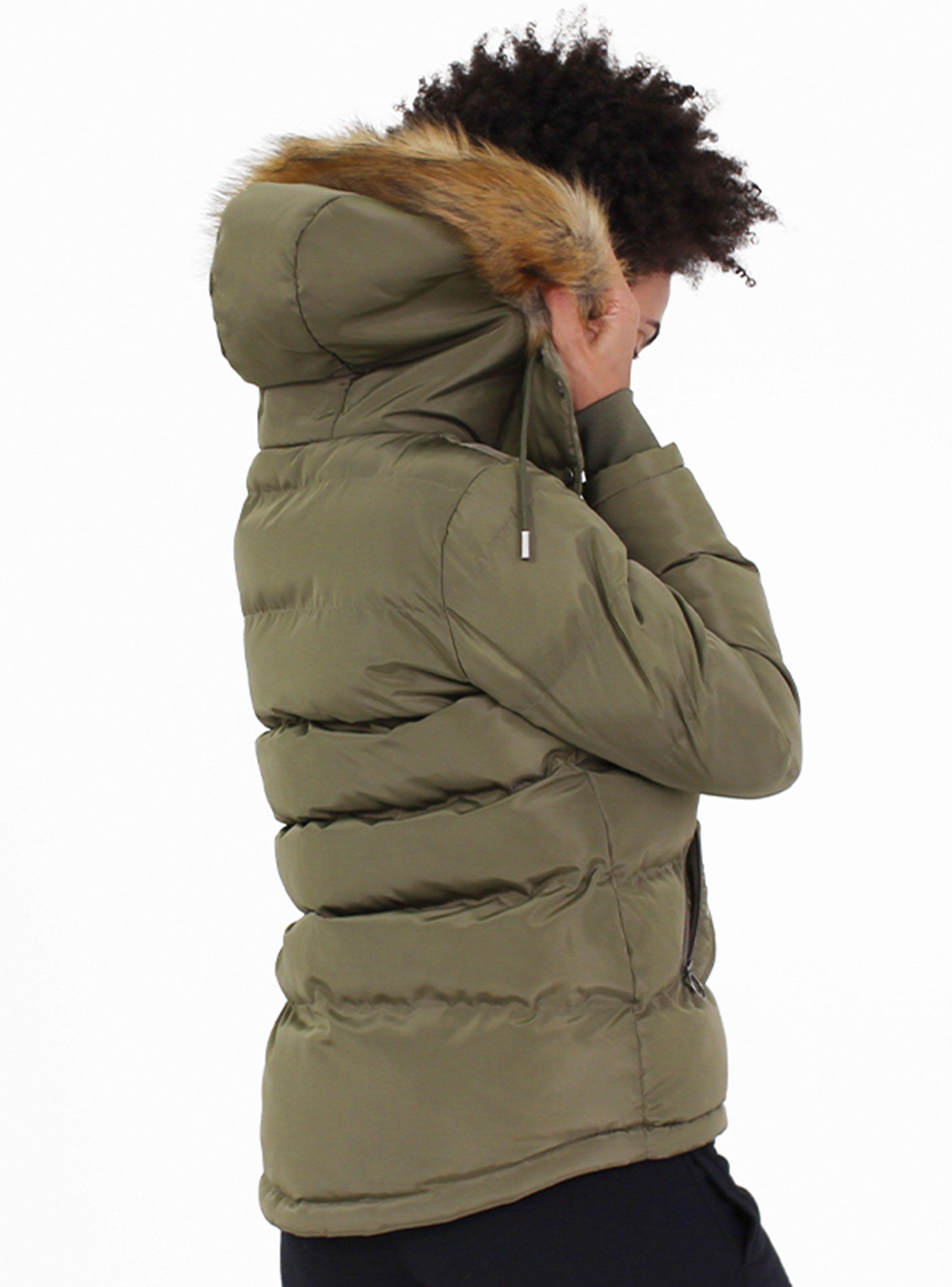 Parka Ellesse Joaquina Capucha Pelo Mujer-1