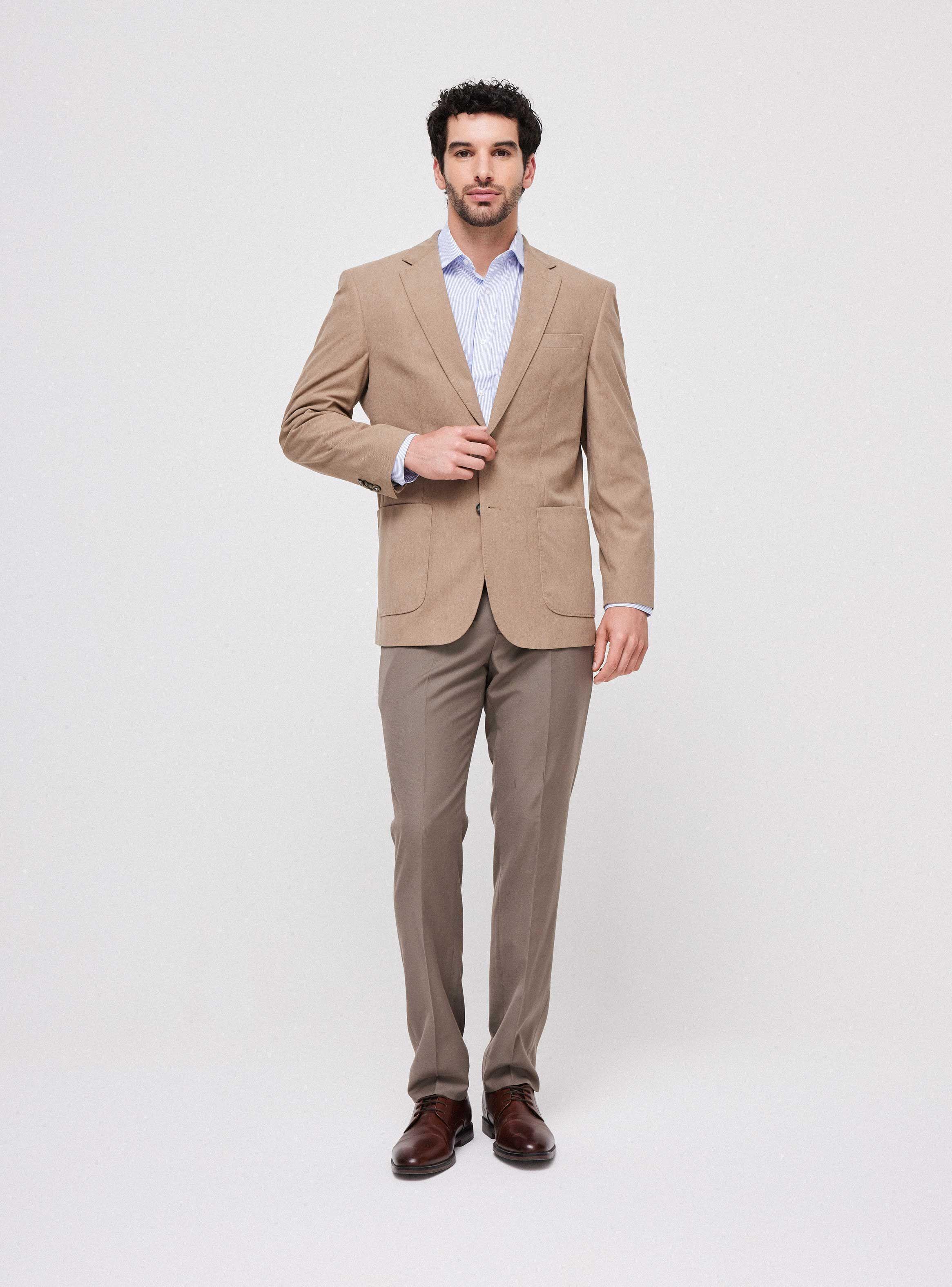 Vestón Recto Regular Fit Knit-4