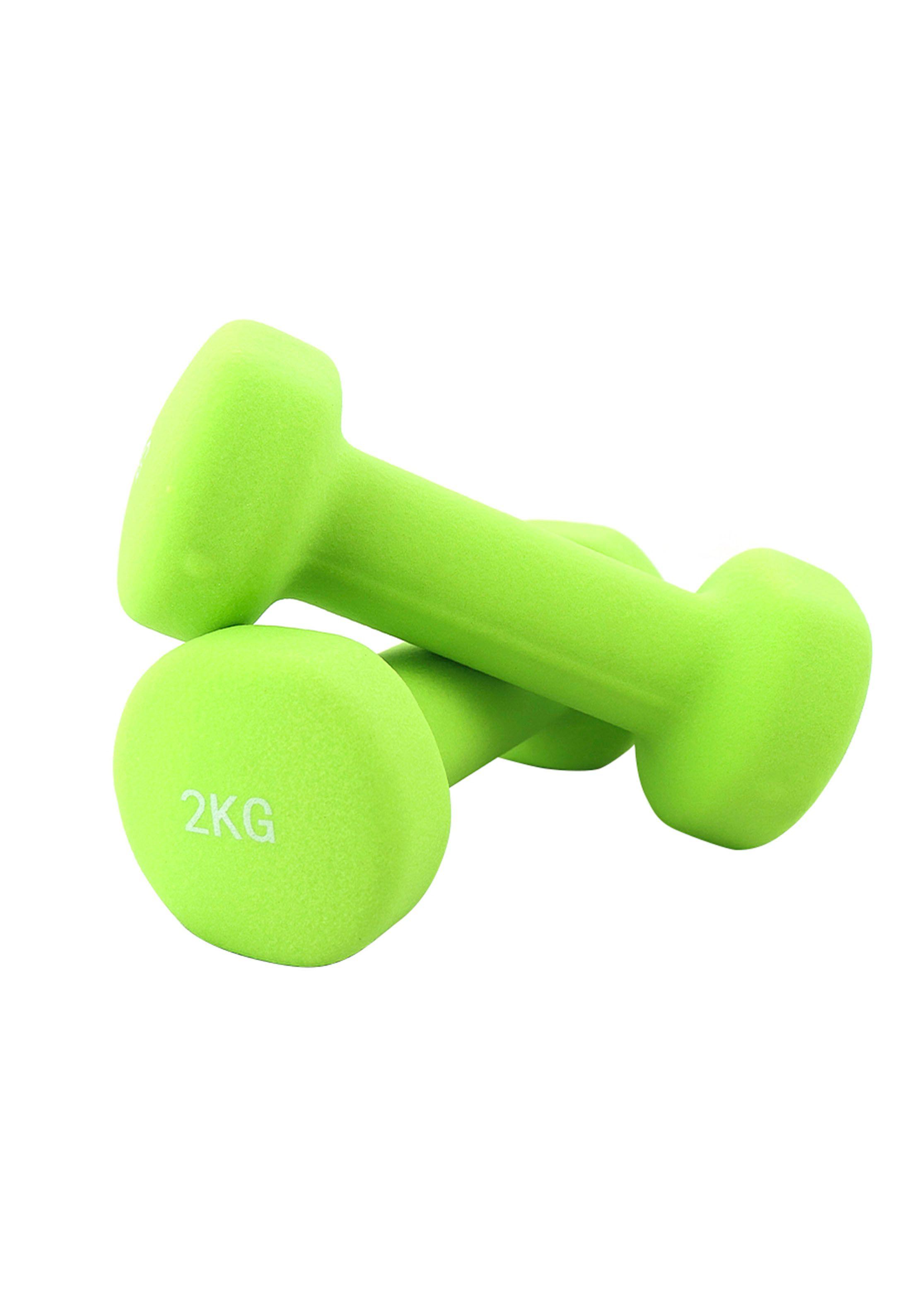 Par JKS Mancuerna de Neopreno 2 x 2 kg-2
