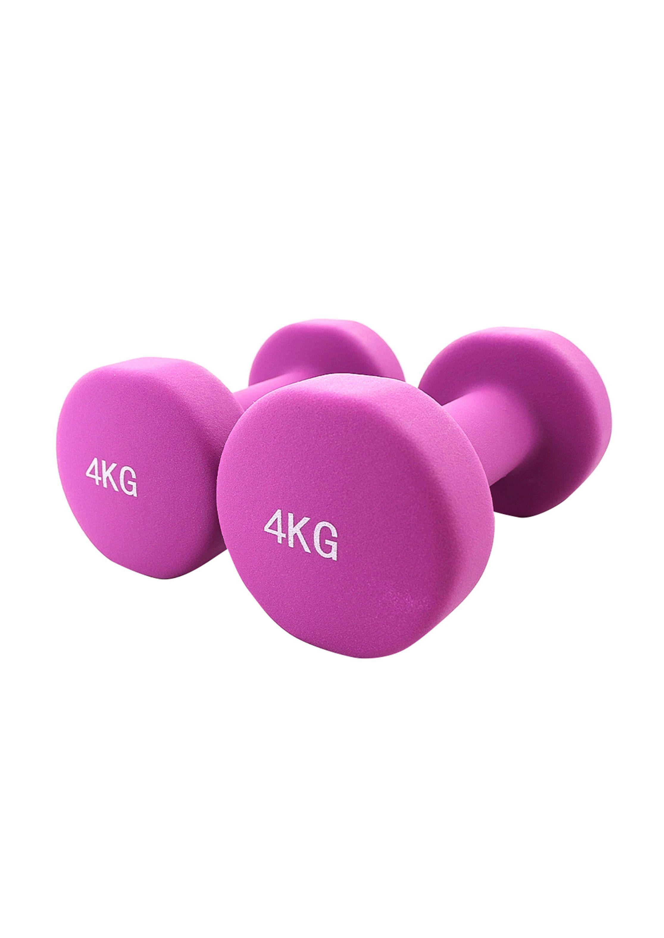 Par JKS Mancuerna de Neopreno 2 x 4 kg-3