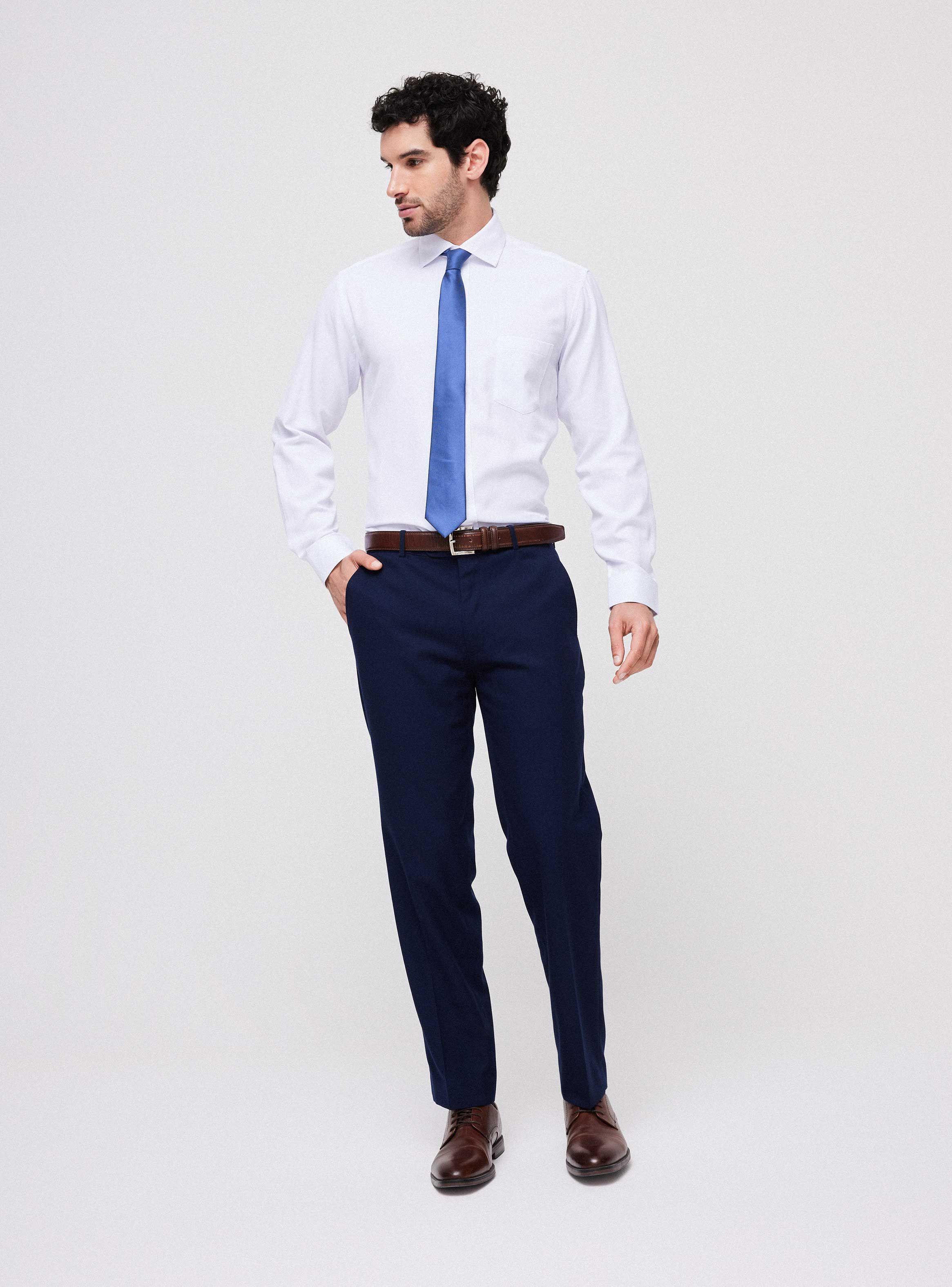 Camisa Texturas en Colores Semi Slim-4