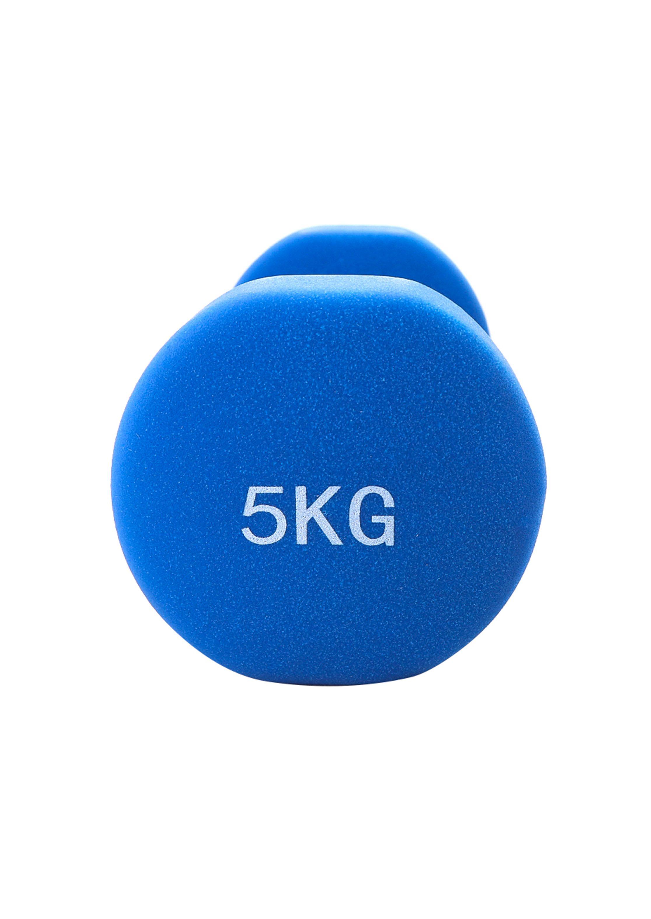 Par JKS Mancuerna de Neopreno 2 x 5 kg-1