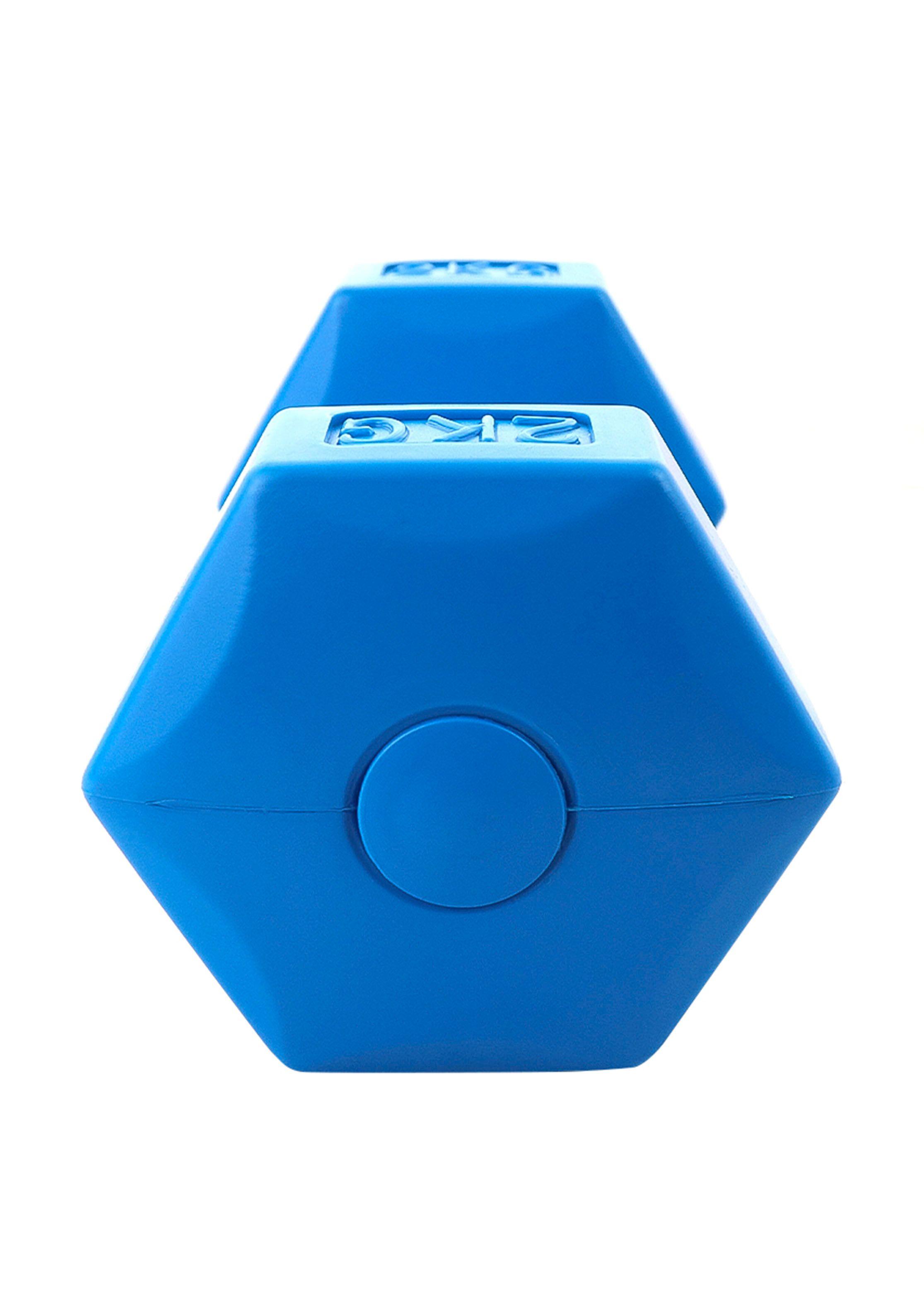 Mancuerna JKS Plástico Cemento Hexagonal 2 kg Unidad-2