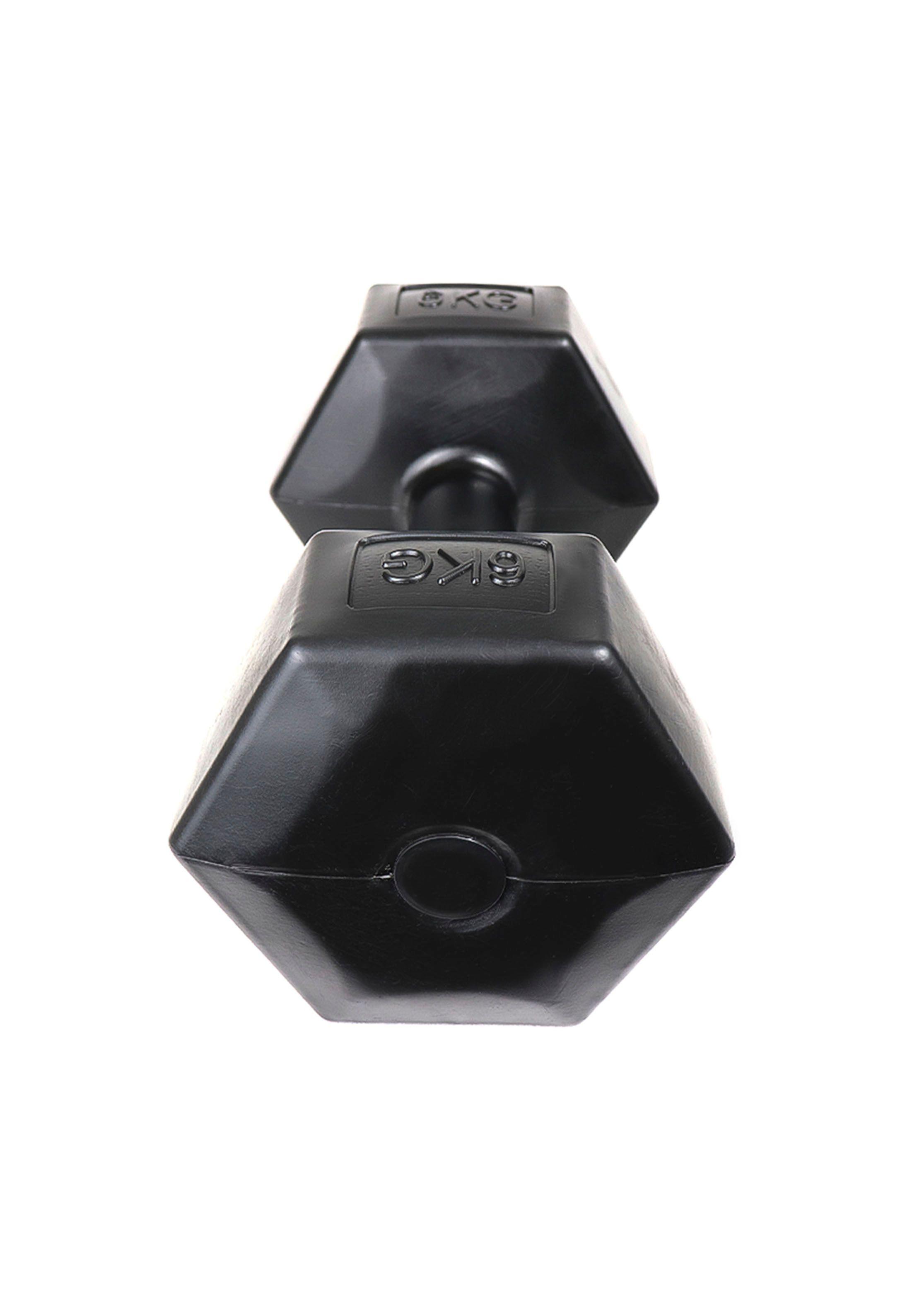 Mancuerna Hexagonal  Plástico Unidad 6 kg JKS-2
