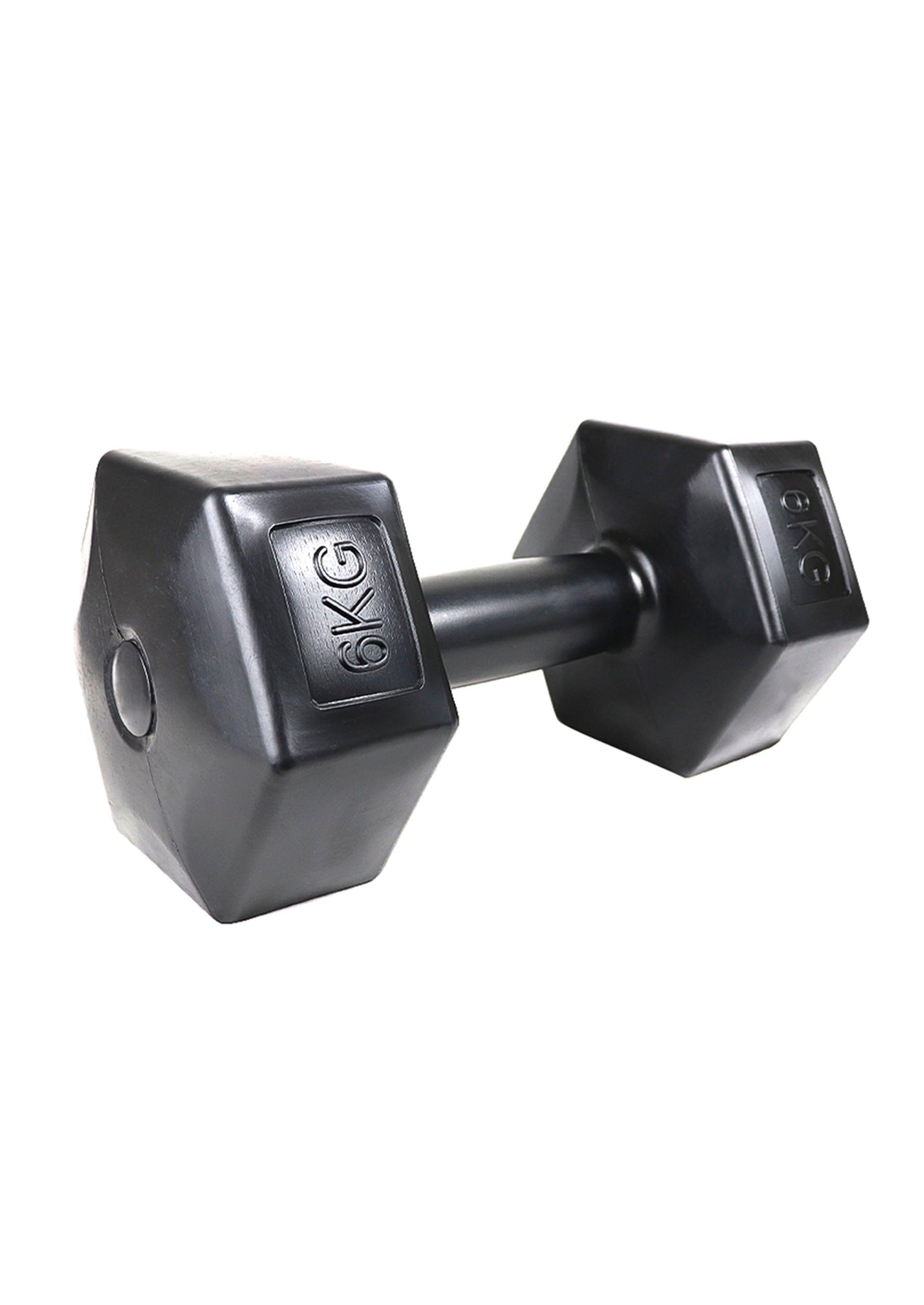 Mancuerna Hexagonal  Plástico Unidad 6 kg JKS-1