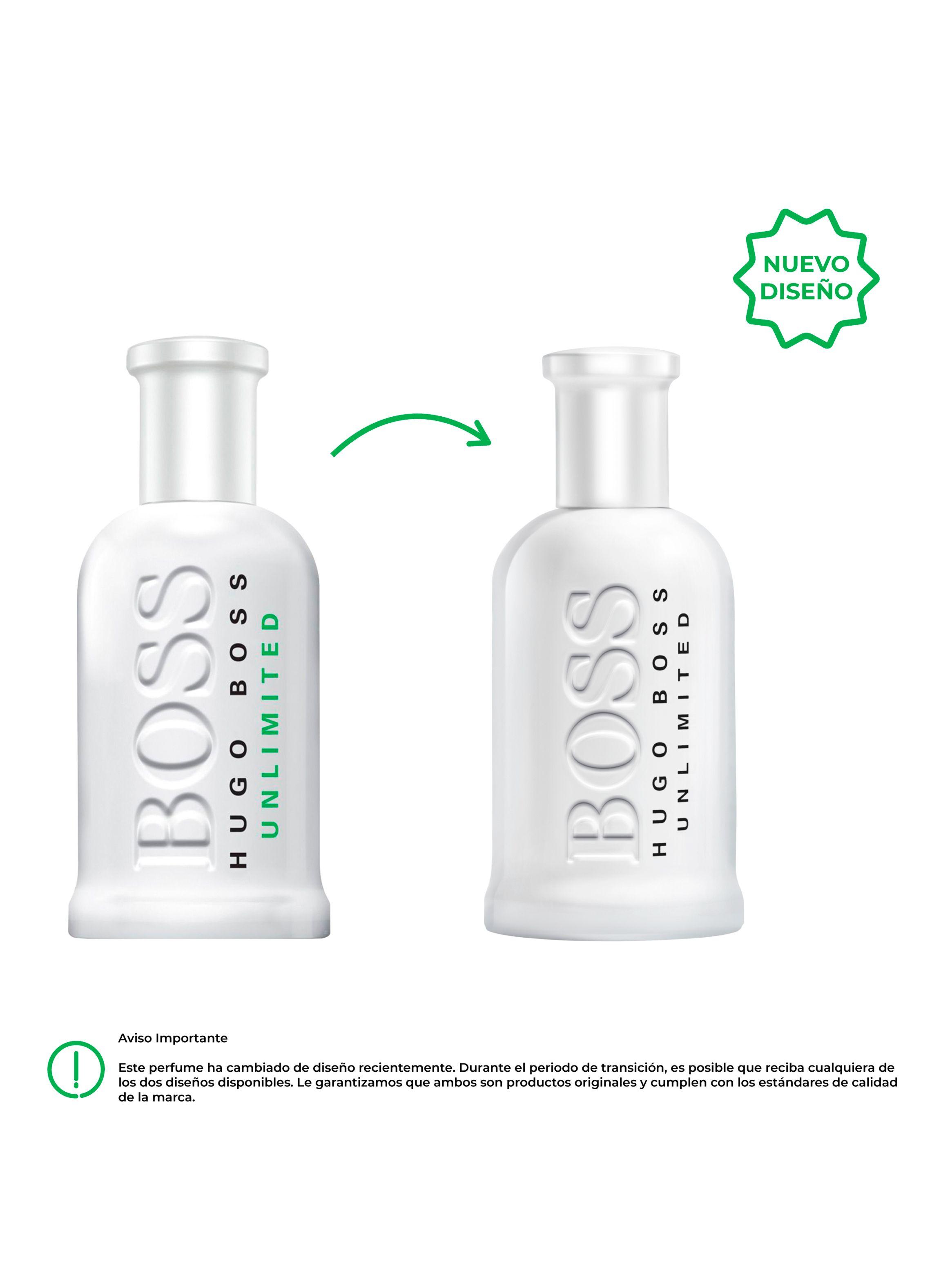 Perfume Boss Bottled Unlimited EDT Hombre 100 ml-5