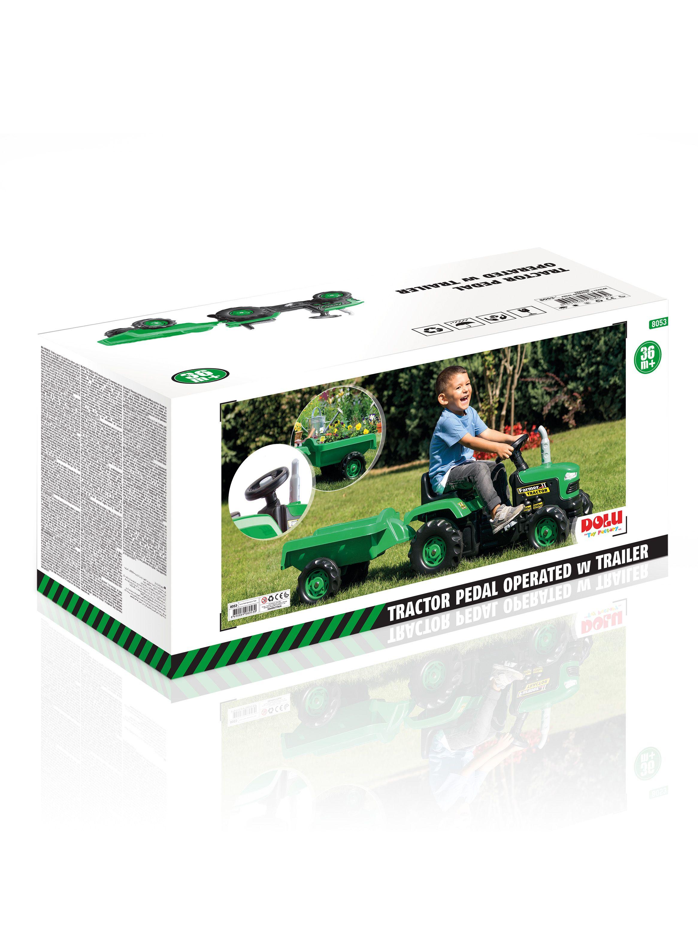Tractor Paris a pedal y arrastre-3