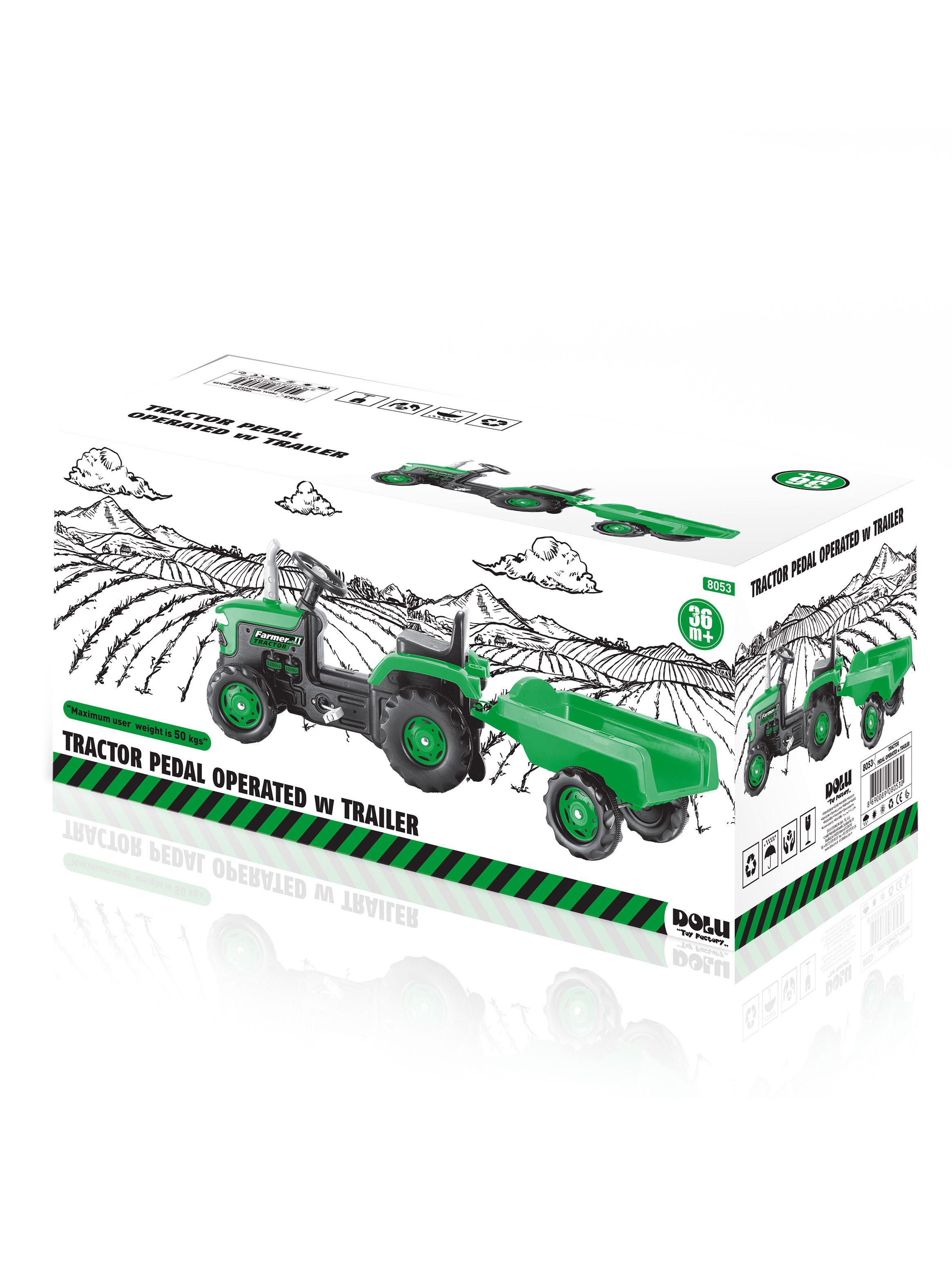 Tractor Paris a pedal y arrastre-4