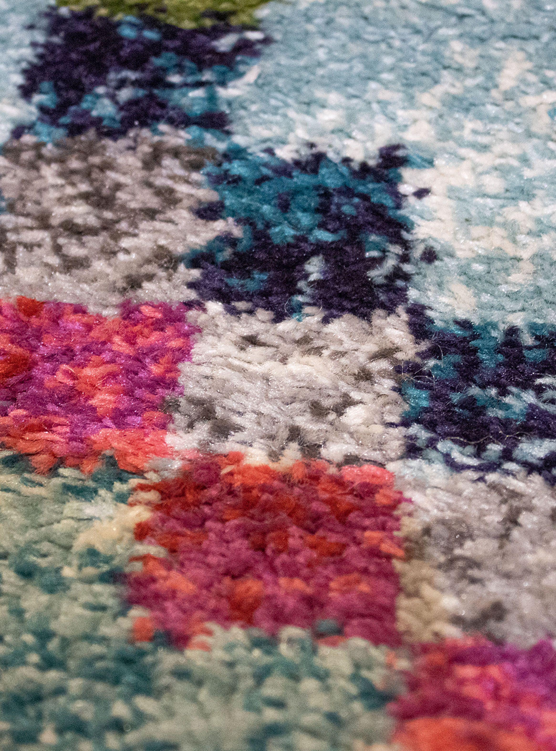Alfombra Kilimanjaro 133x190 cm Crema Azul-2