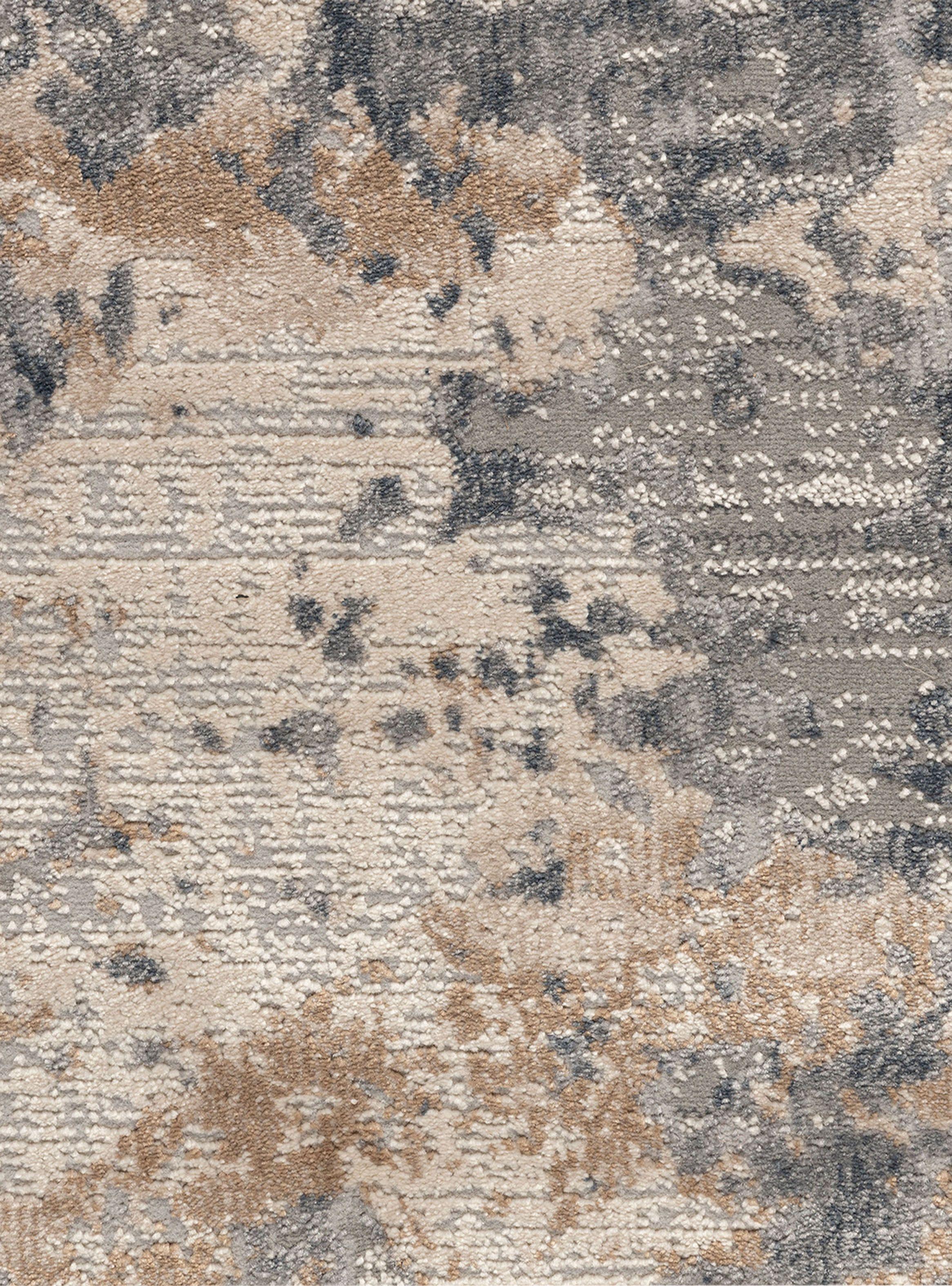 Bajada de Cama Magnificent 80x120 cm Gris Crema-2