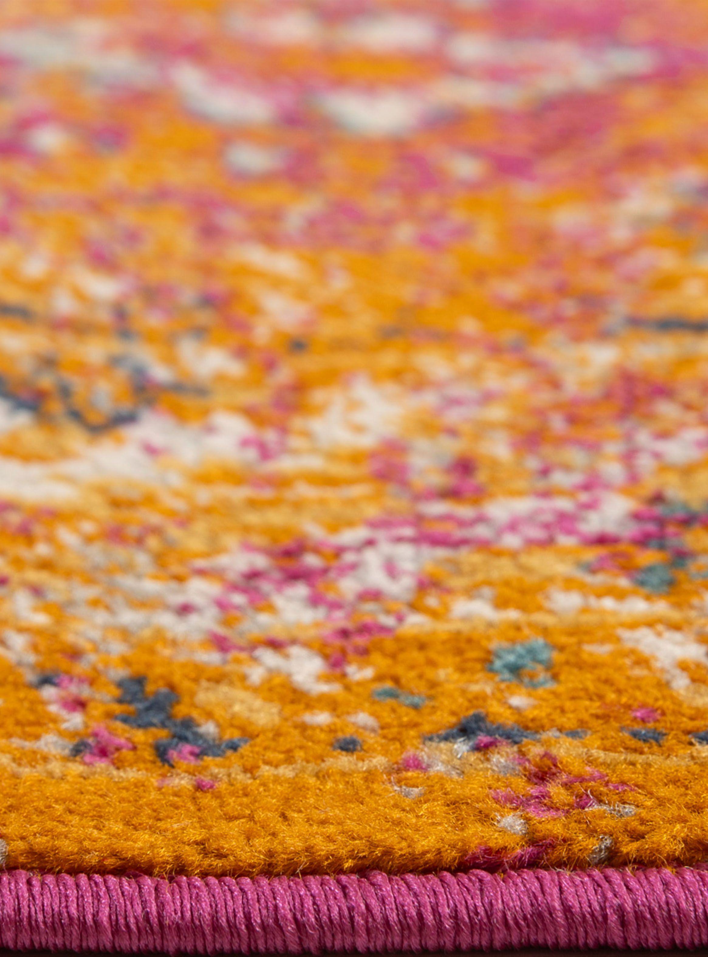 Alfombra Osiris 190x290 cm Rosa Naranjo-1