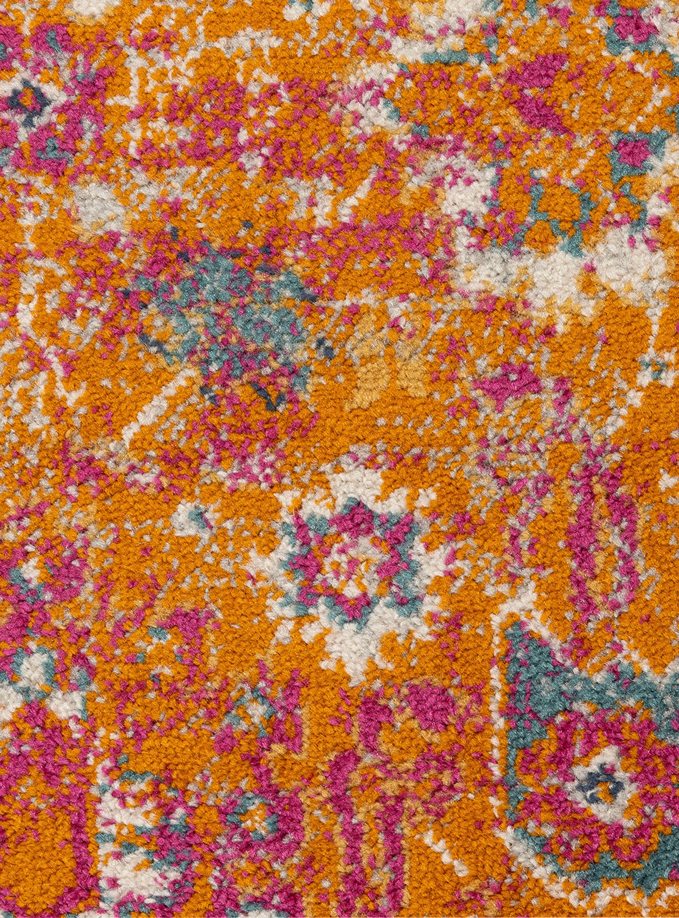 Alfombra Osiris 190x290 cm Rosa Naranjo-2