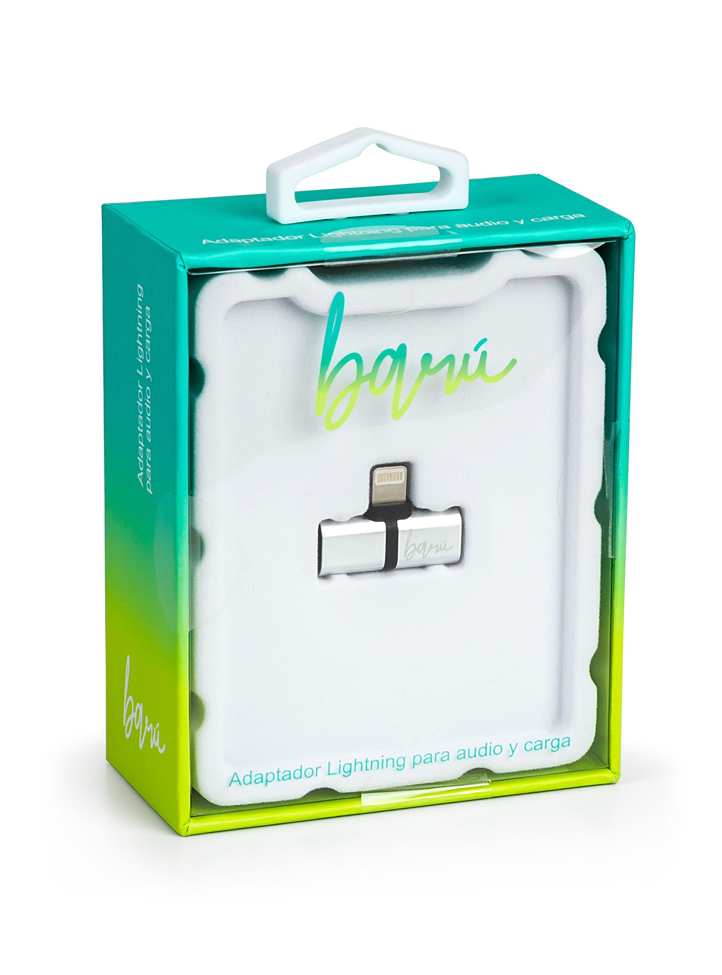 Adaptador Baru Audio Lightning Plateado-0
