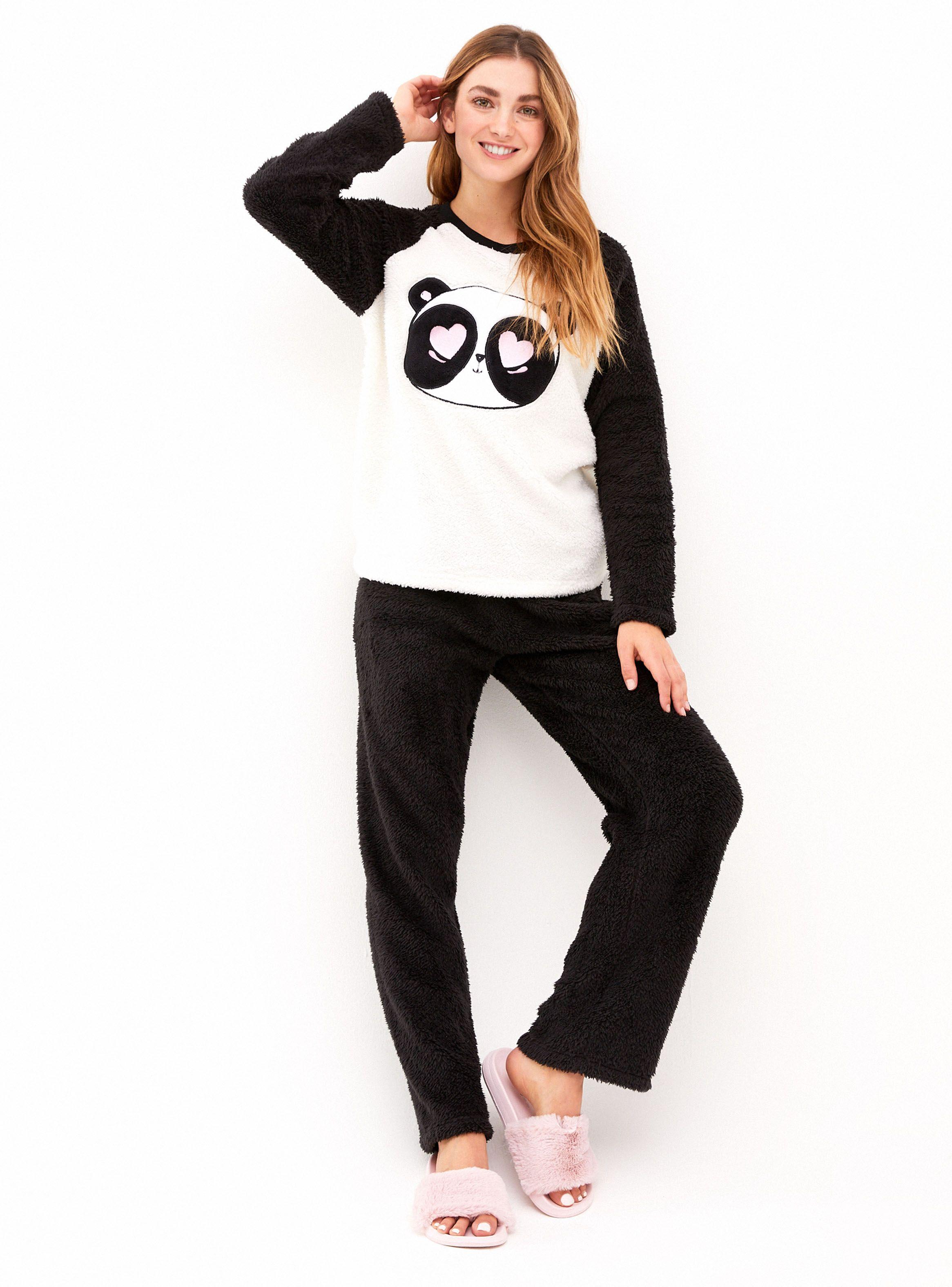 Pijama Polar Grueso Oso Opposite-0