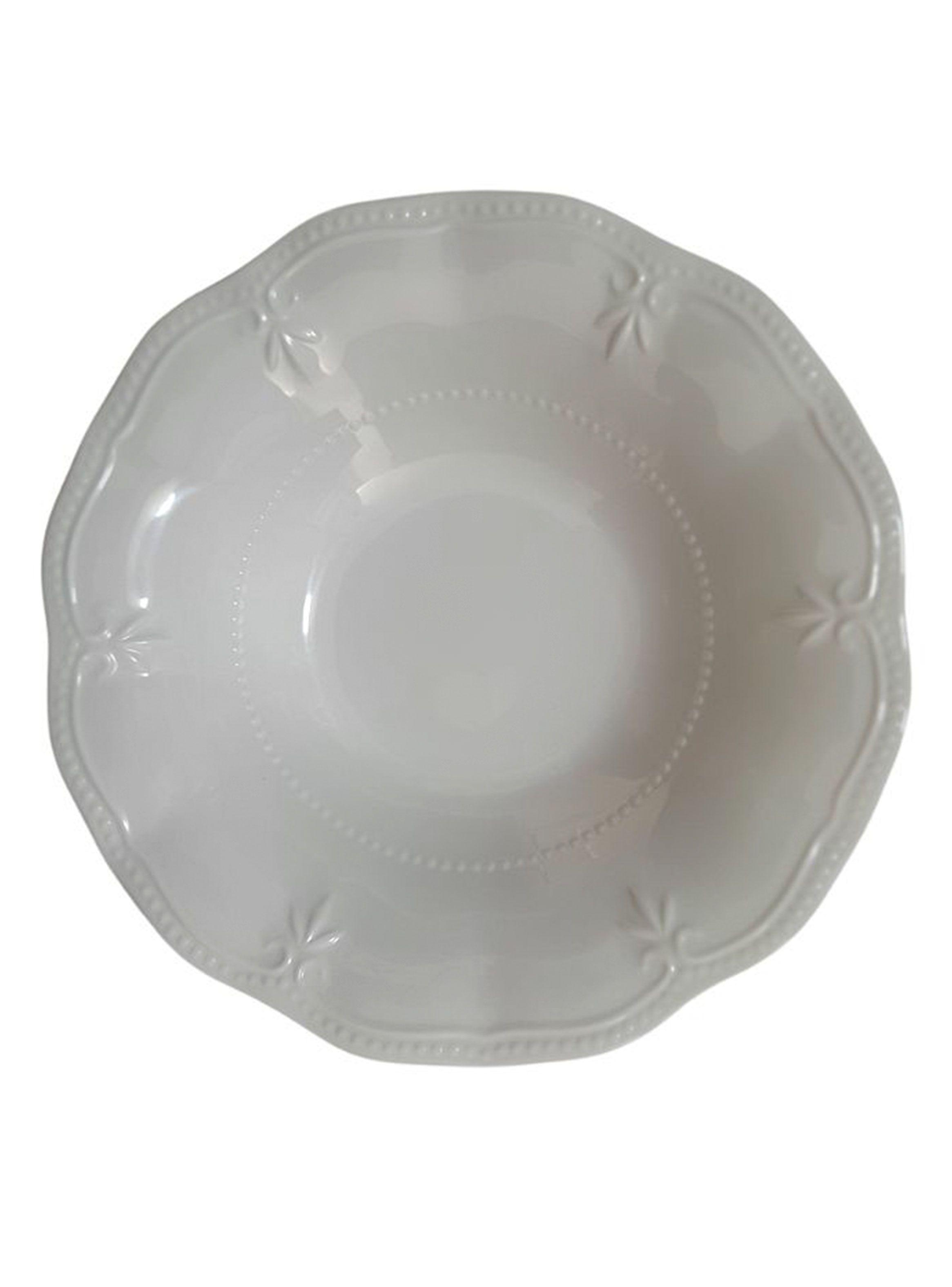Set 4 Platos Sopa Flores 23.5 cm-1