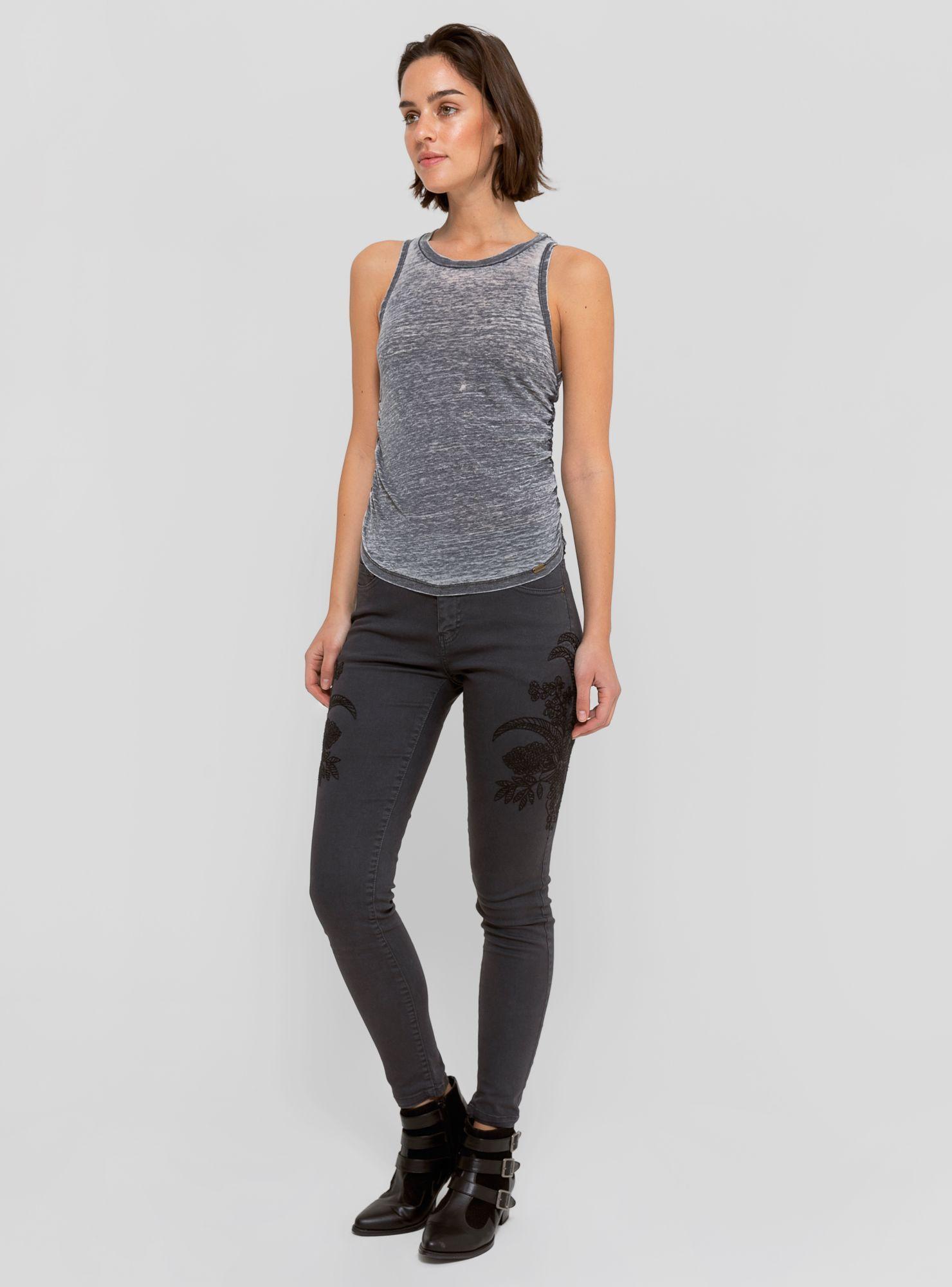 Pantalón Bordados Laterales Umbrale-3