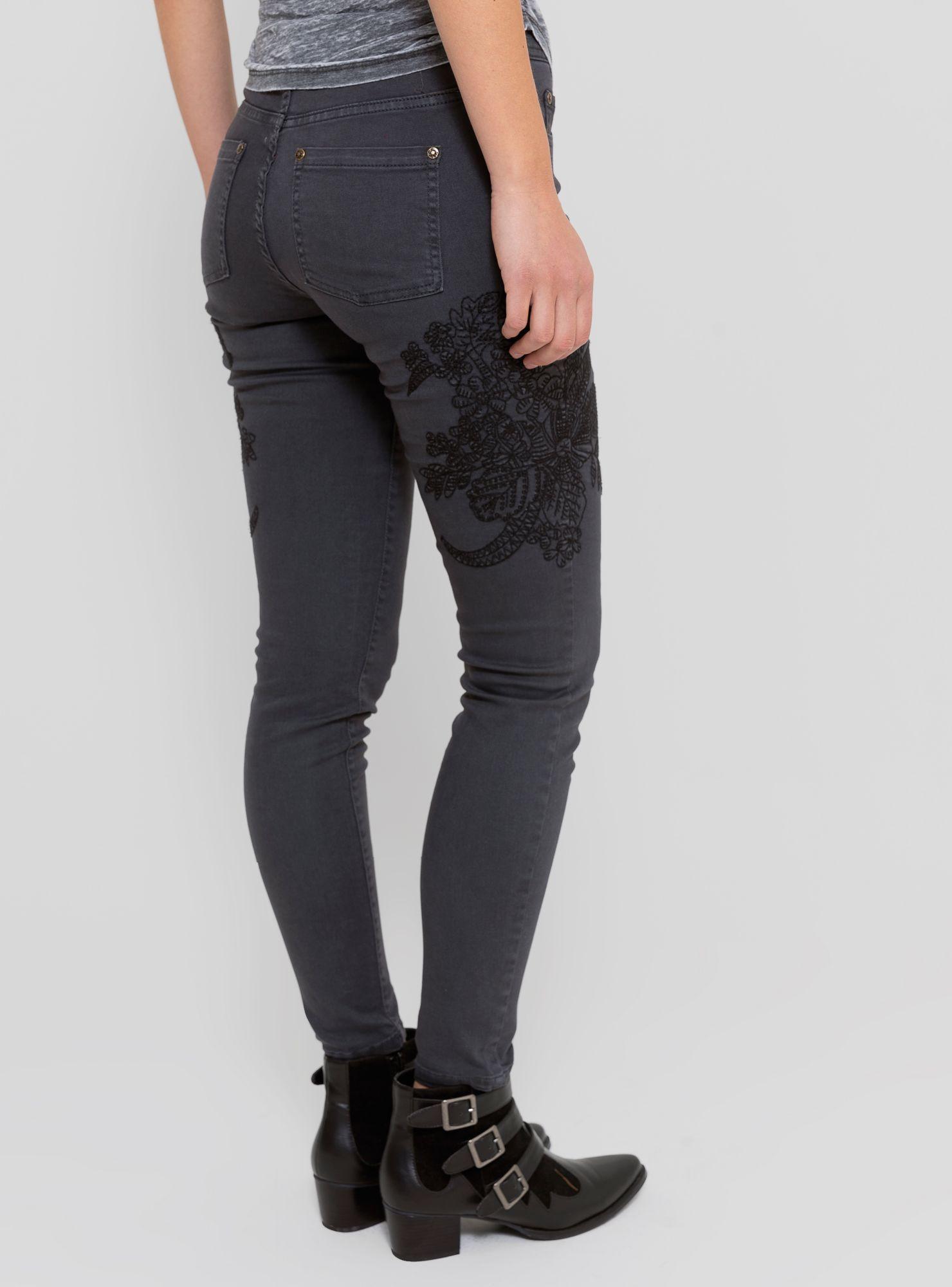 Pantalón Bordados Laterales Umbrale-1